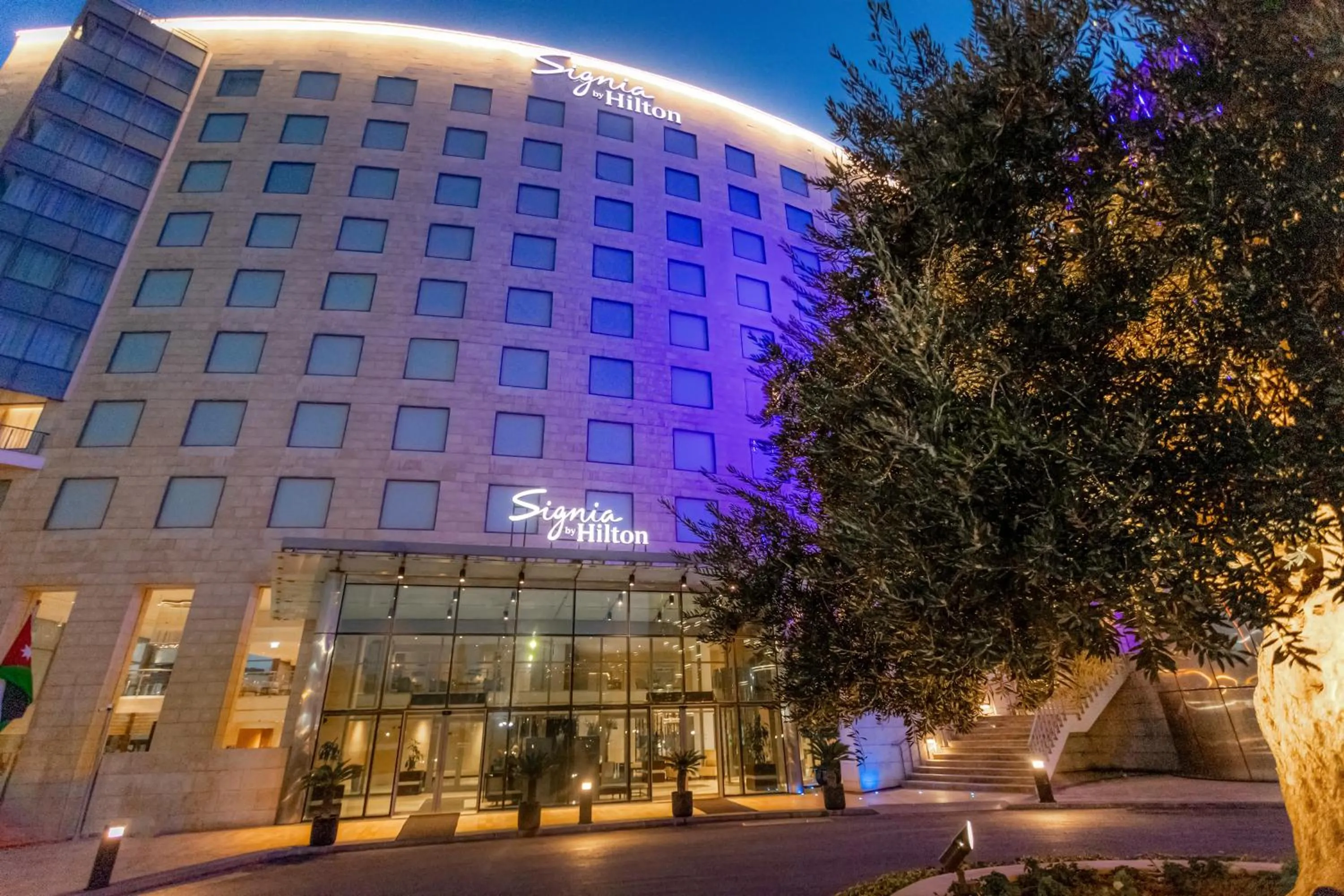 Property building in Kempinski Hotel Amman