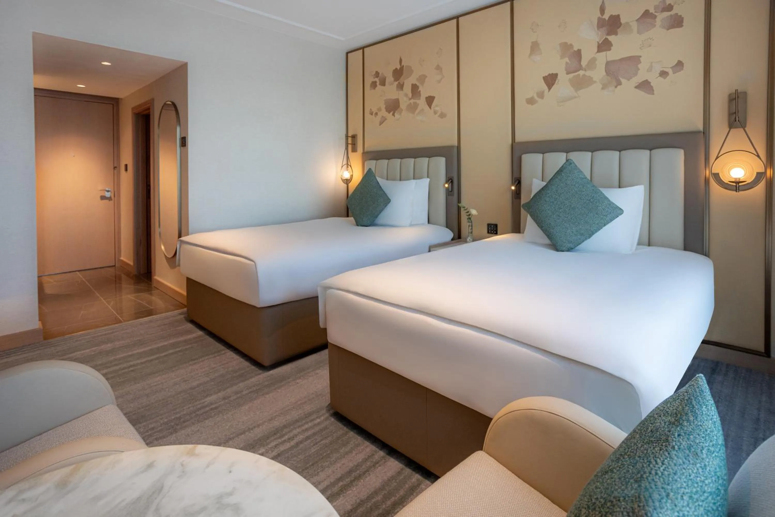 Bed in Kempinski Hotel Amman