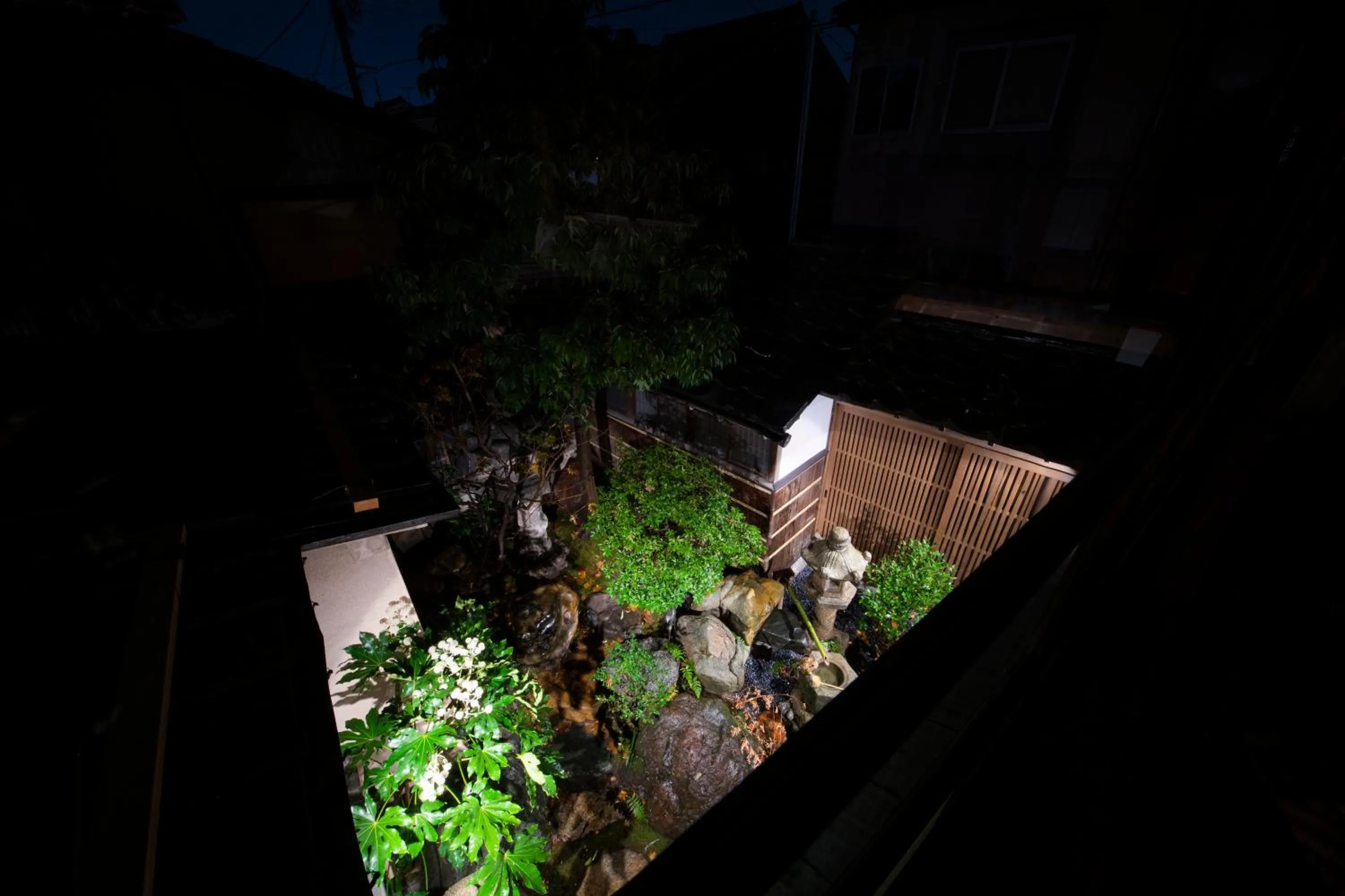 Garden view in HOTEL 101 KANAZAWA