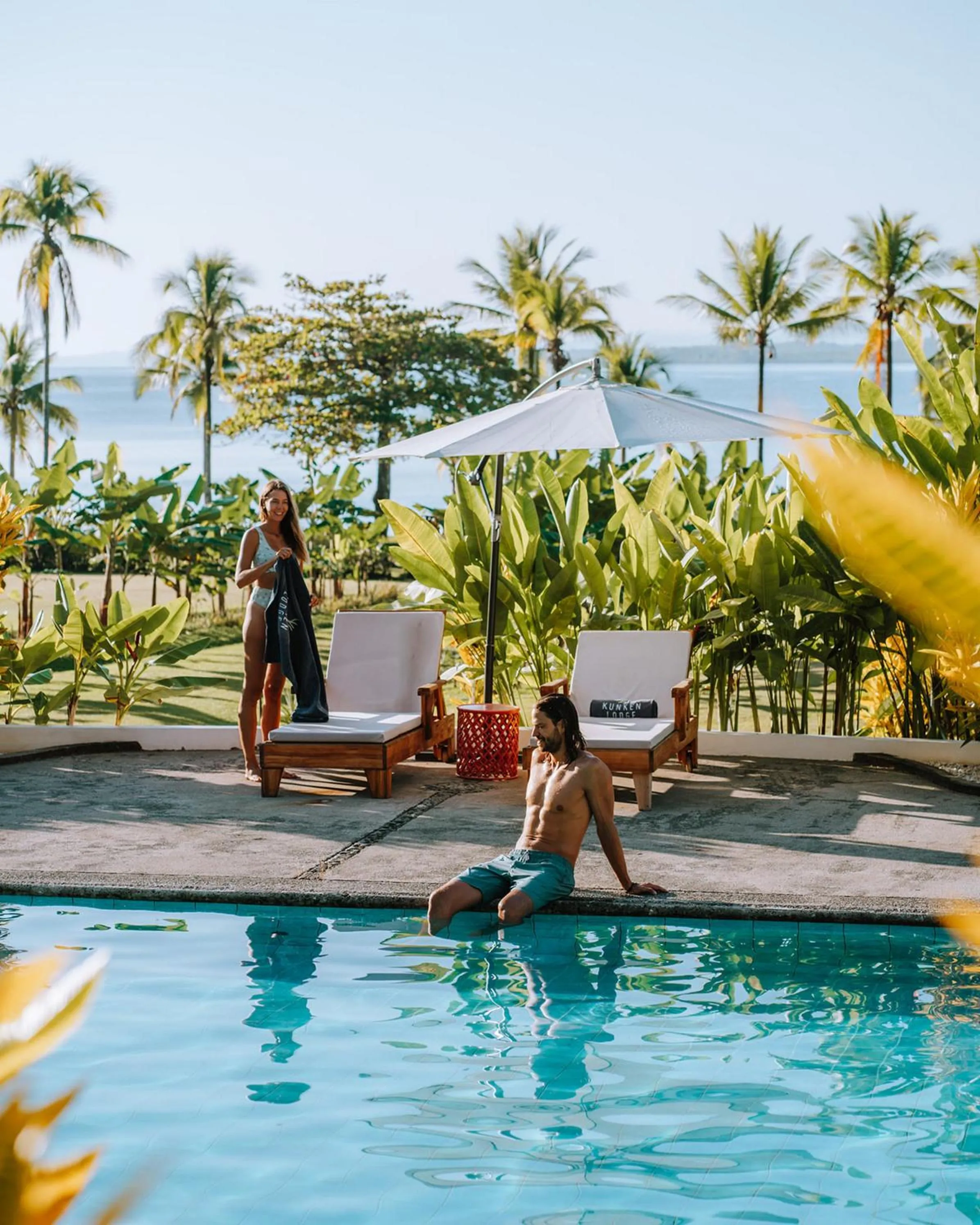 Swimming pool in Kunken Boutique Hotel