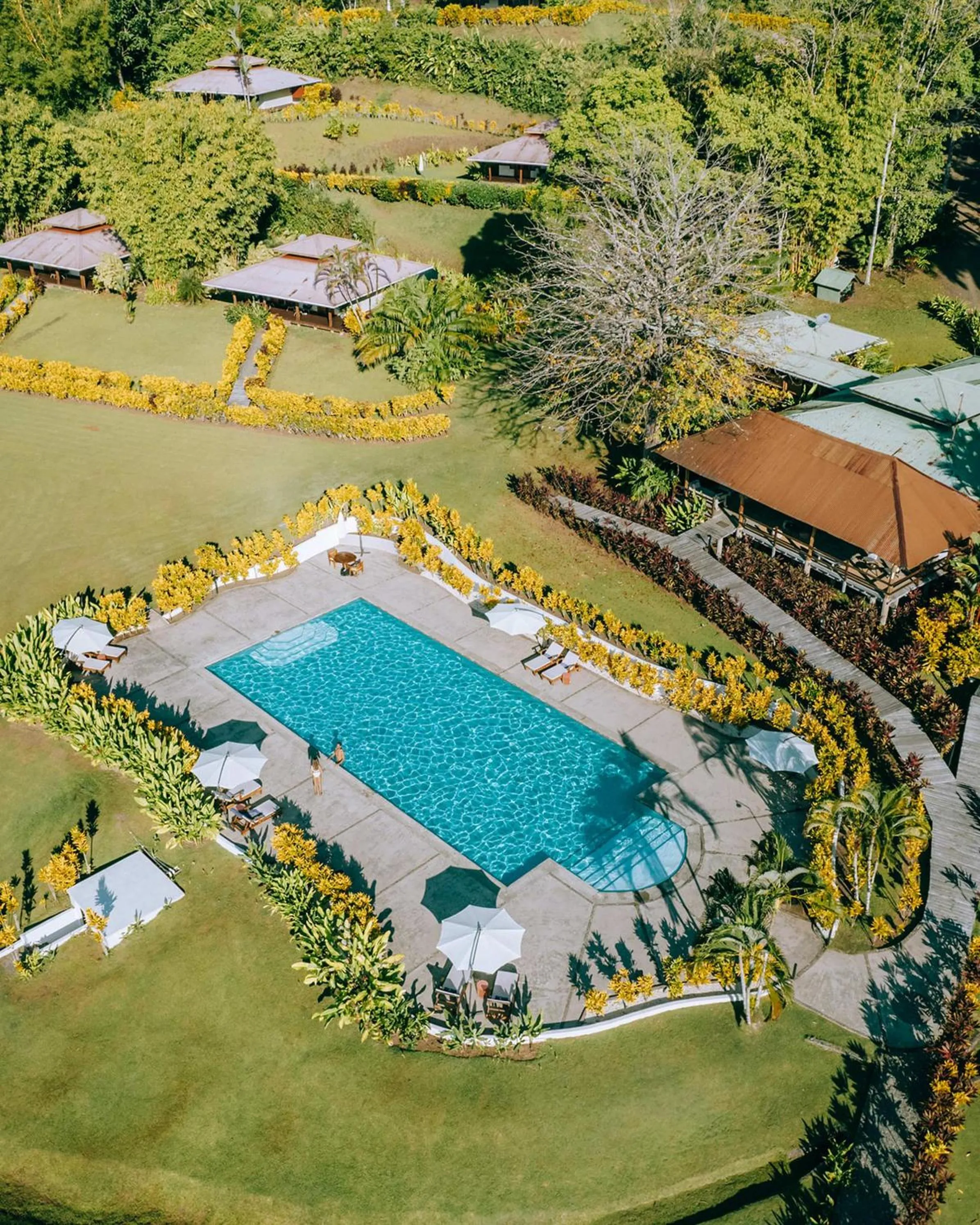 Swimming pool in Kunken Boutique Hotel