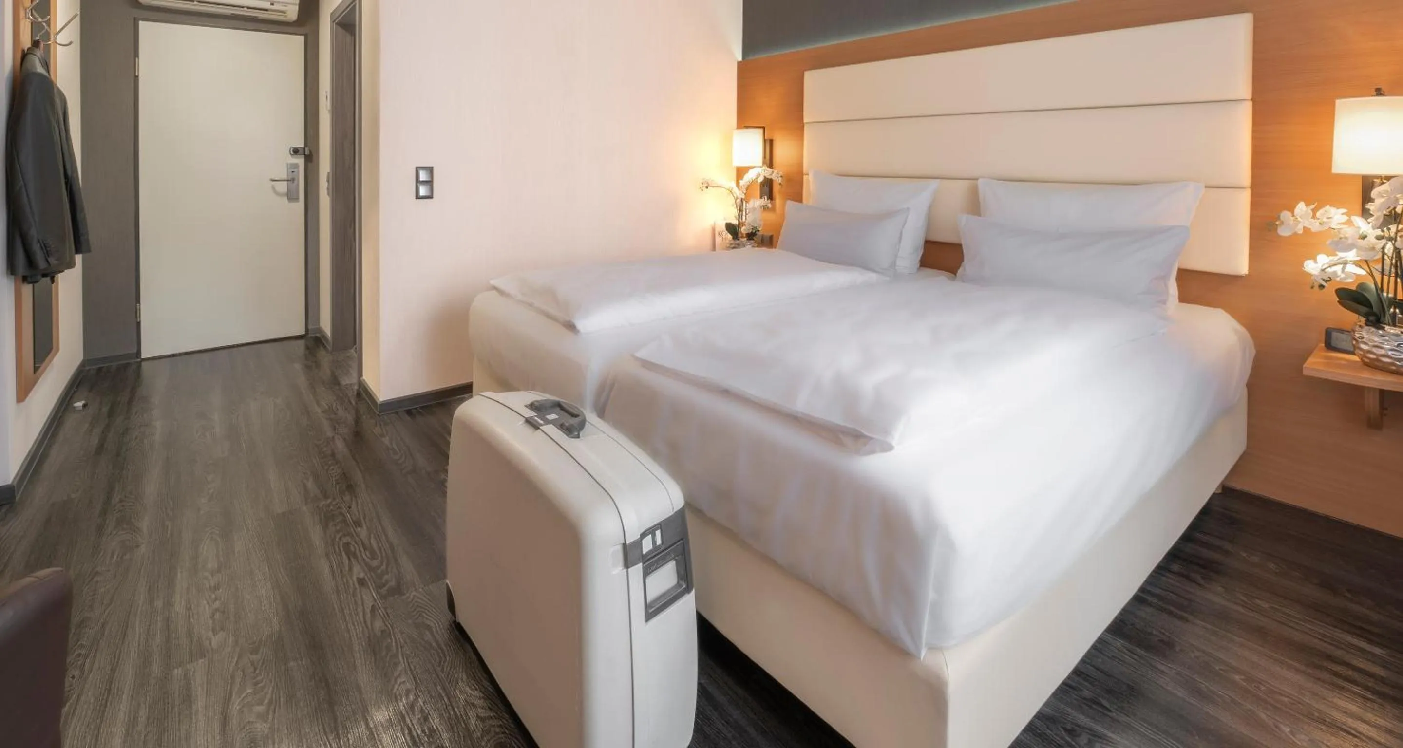 Bed in PLAZA INN Heilbronn