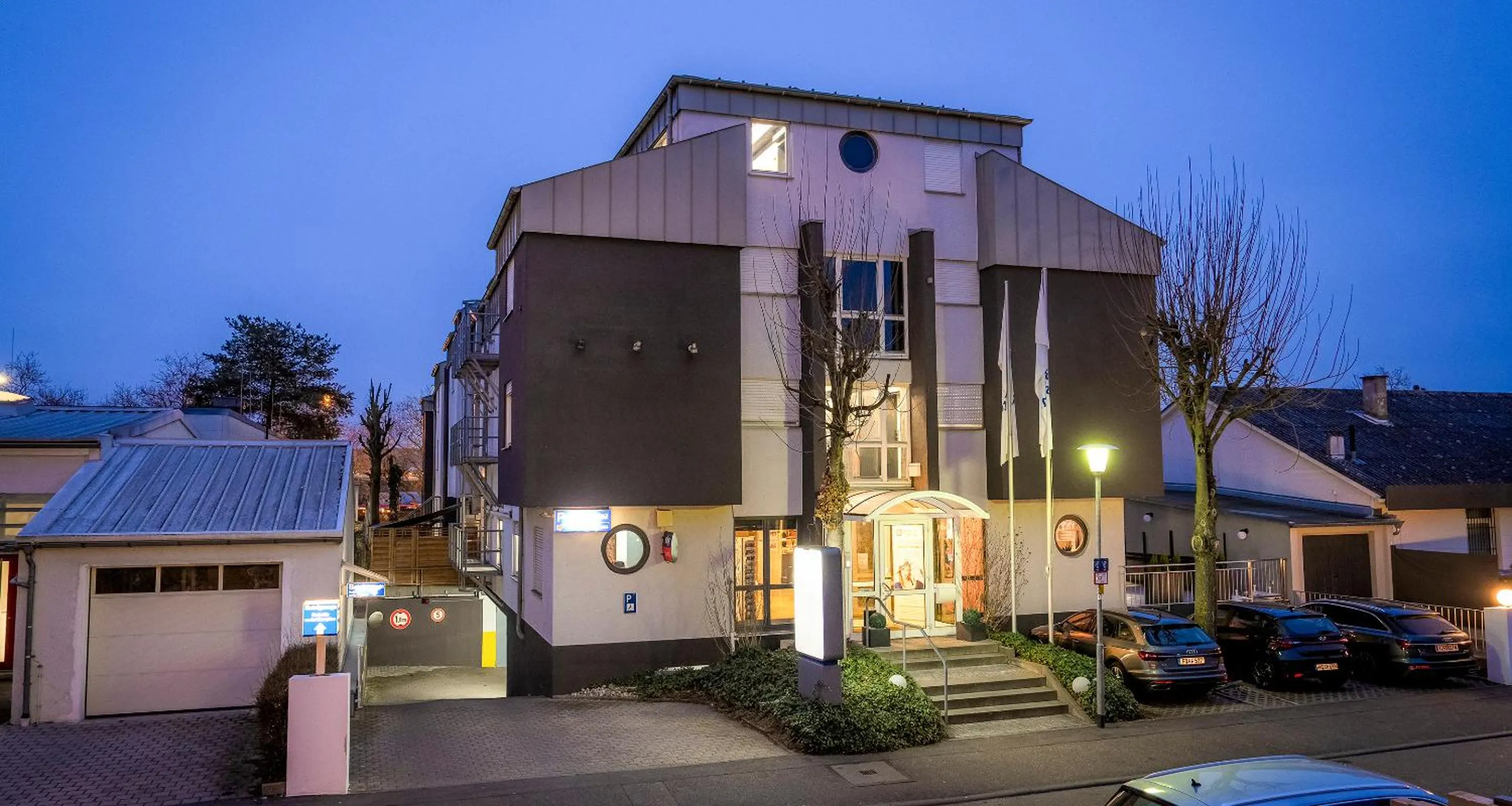 Property building in PLAZA INN Heilbronn
