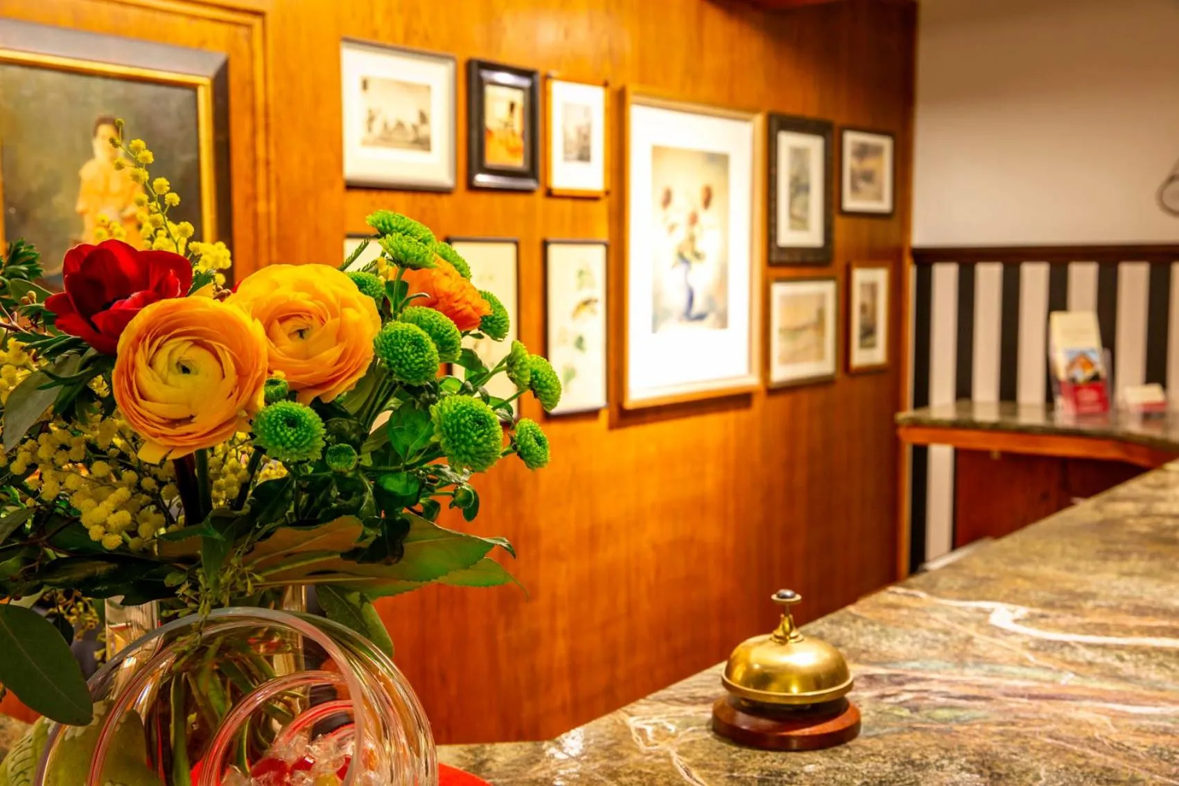 Lobby or reception in Hotel Gut Schwaige