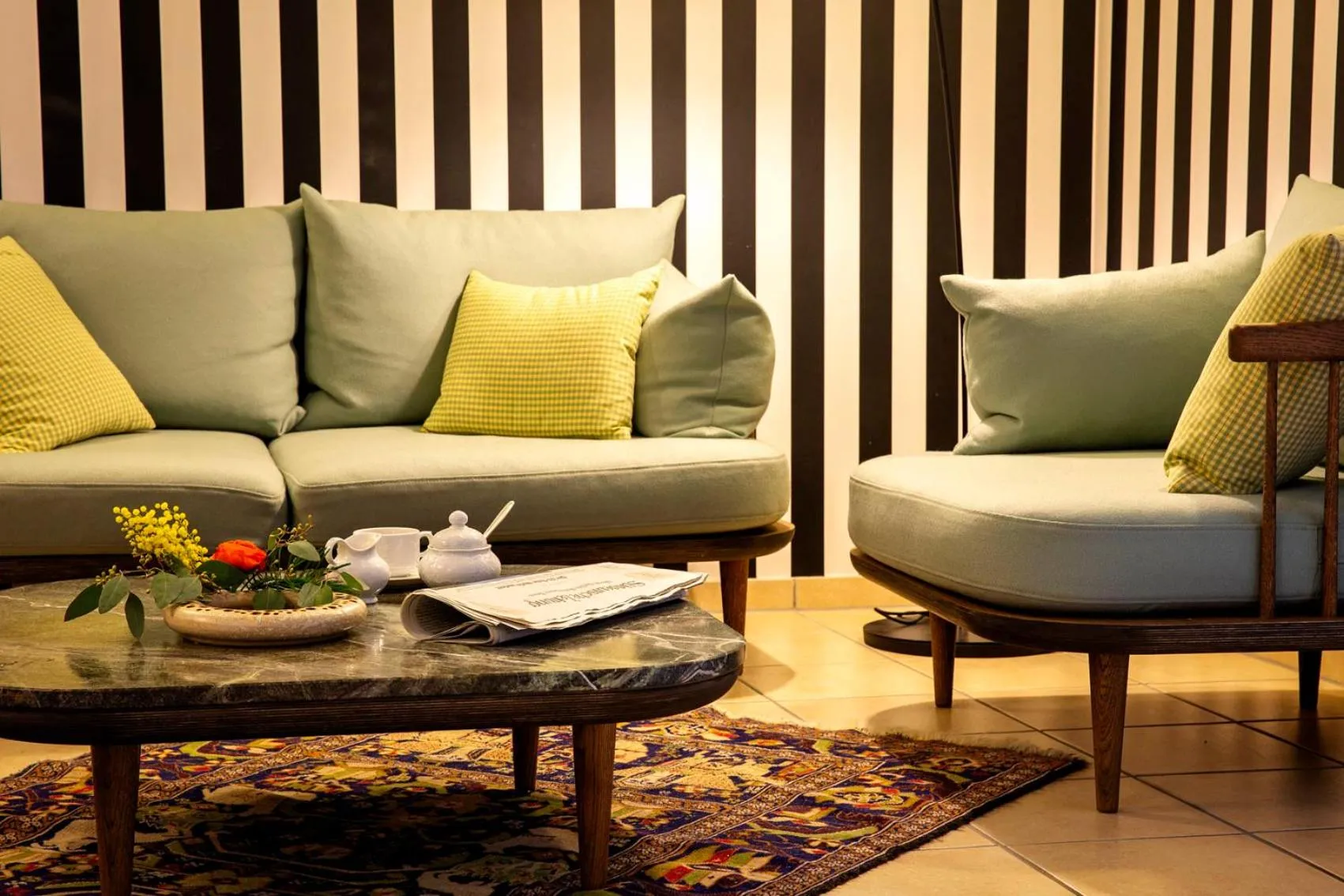 Lobby or reception in Hotel Gut Schwaige