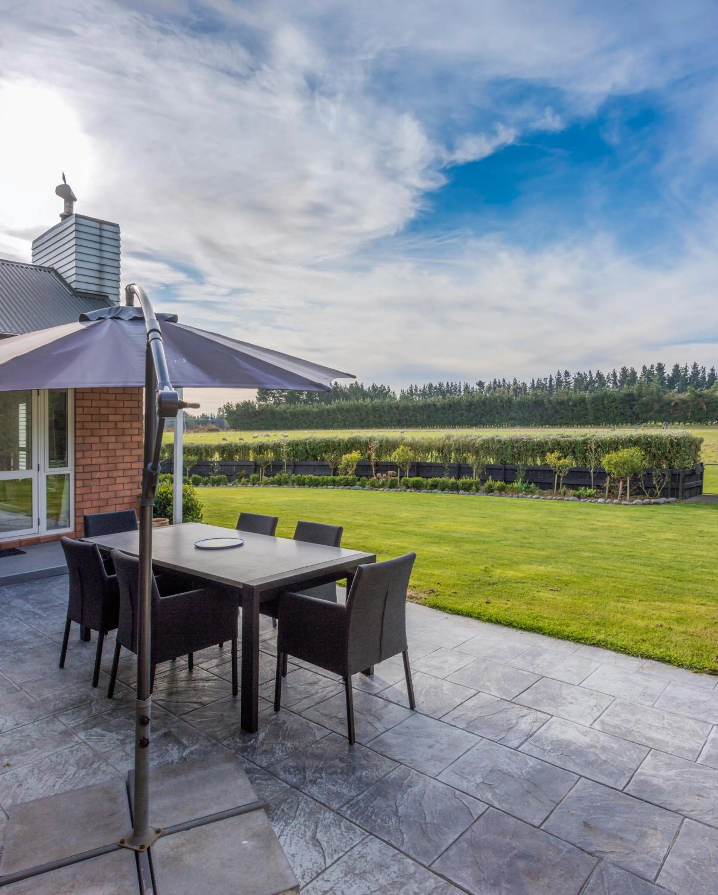 Garden view in Gem bed and breakfast