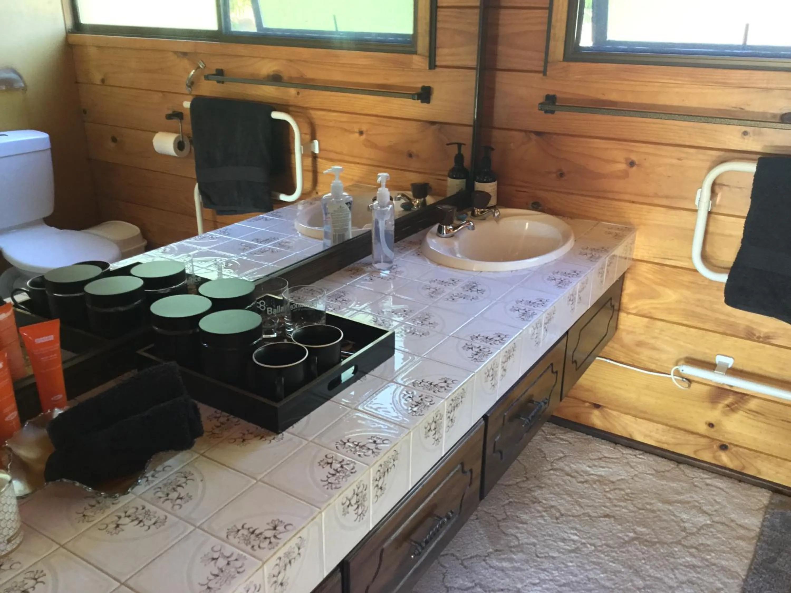 Bathroom in Norfolk Gardens Bed and Breakfast