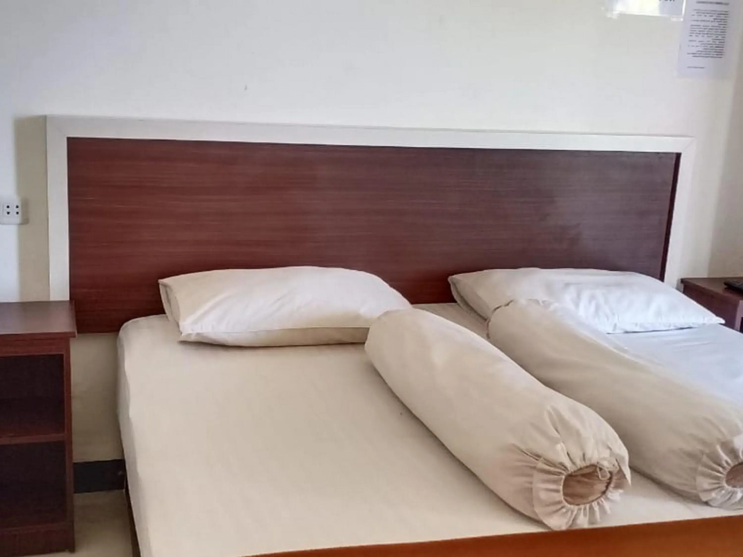 Bed in Fidelia Homestay Palu Mitra RedDoorz Bed in Fidelia Homestay Palu Mitra RedDoorz