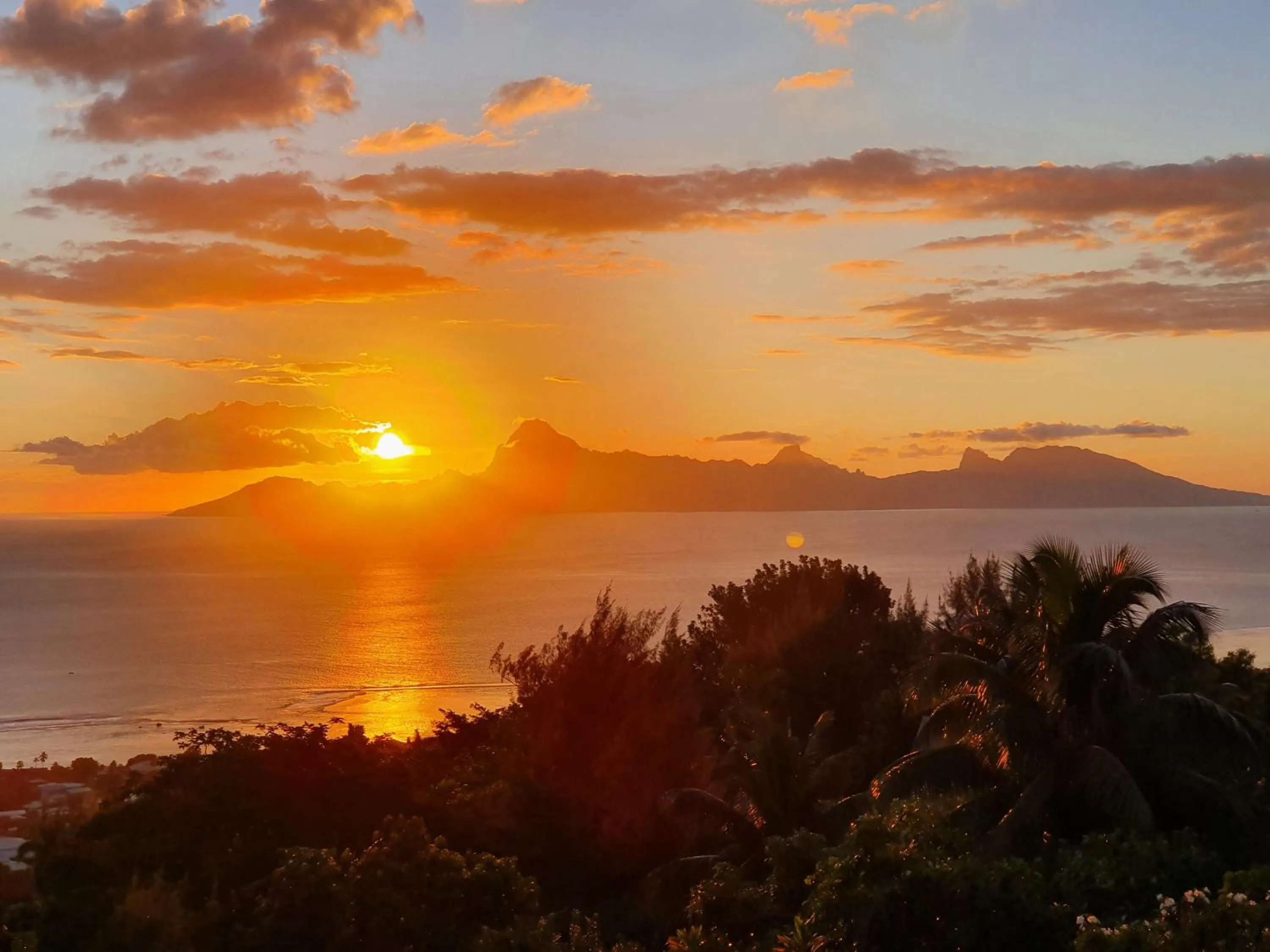 Sea view in Jolie Maison Vue Ocean et Moorea