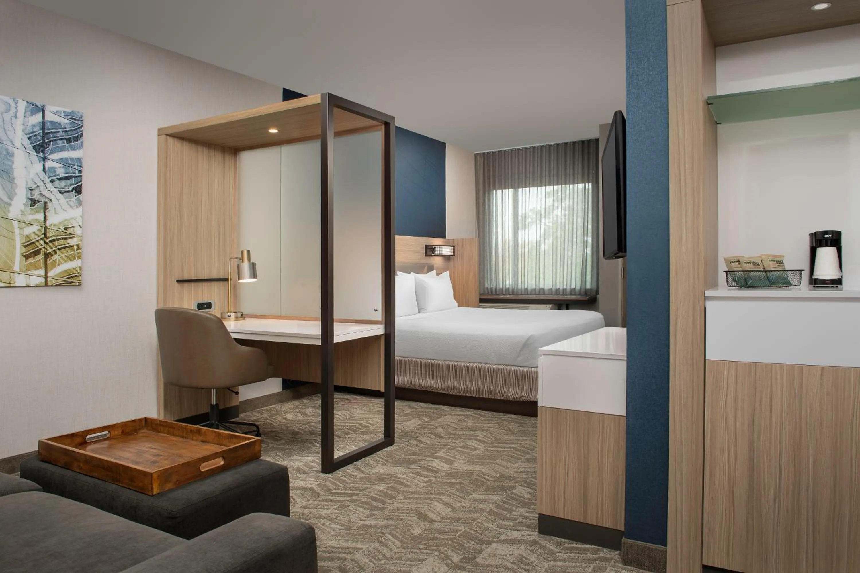 Photo of the whole room, Bed in SpringHill Suites By Marriott Charleston Airport & Convention Center