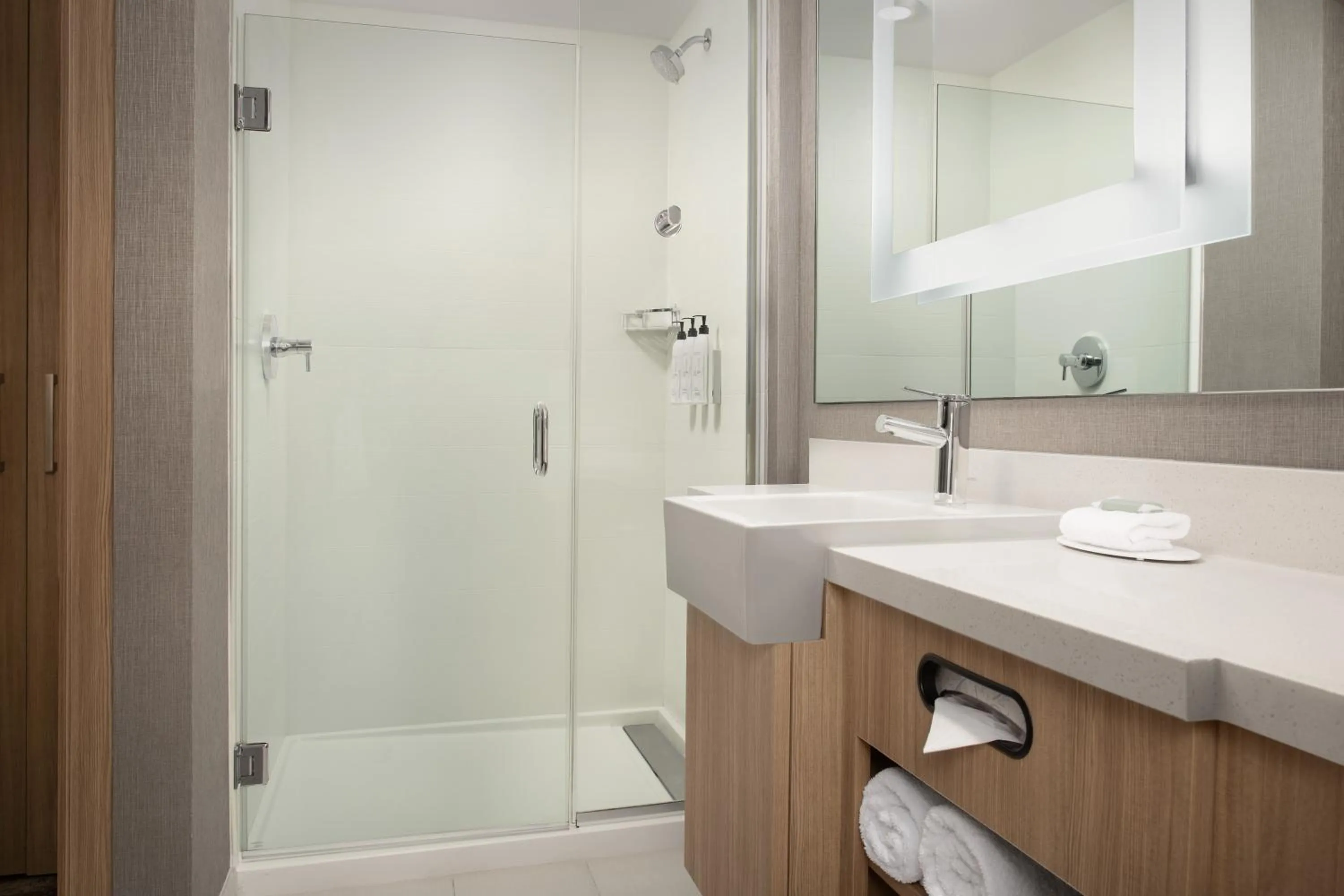 Bathroom in SpringHill Suites By Marriott Charleston Airport & Convention Center