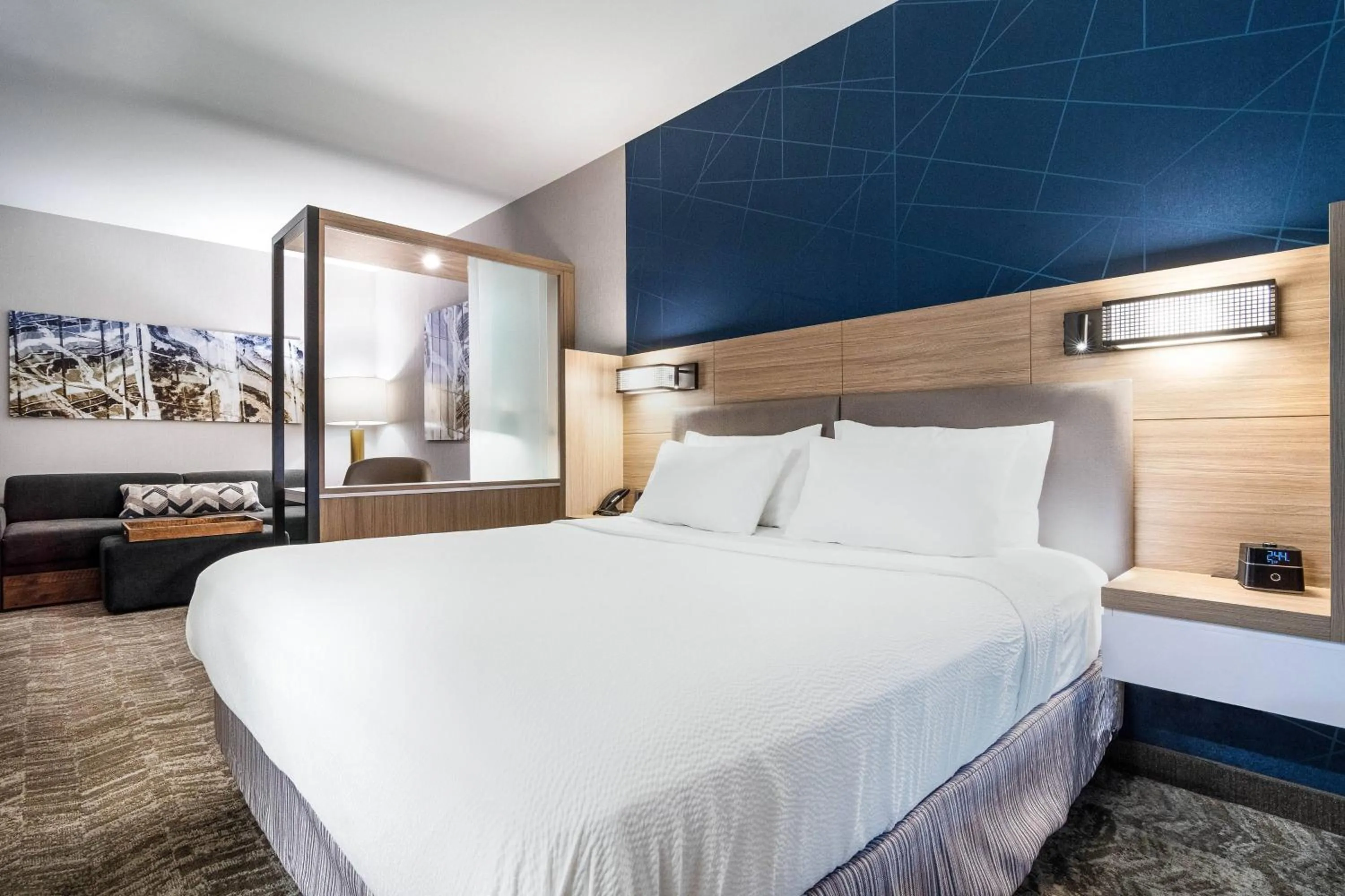 Photo of the whole room, Bed in SpringHill Suites By Marriott Charleston Airport & Convention Center