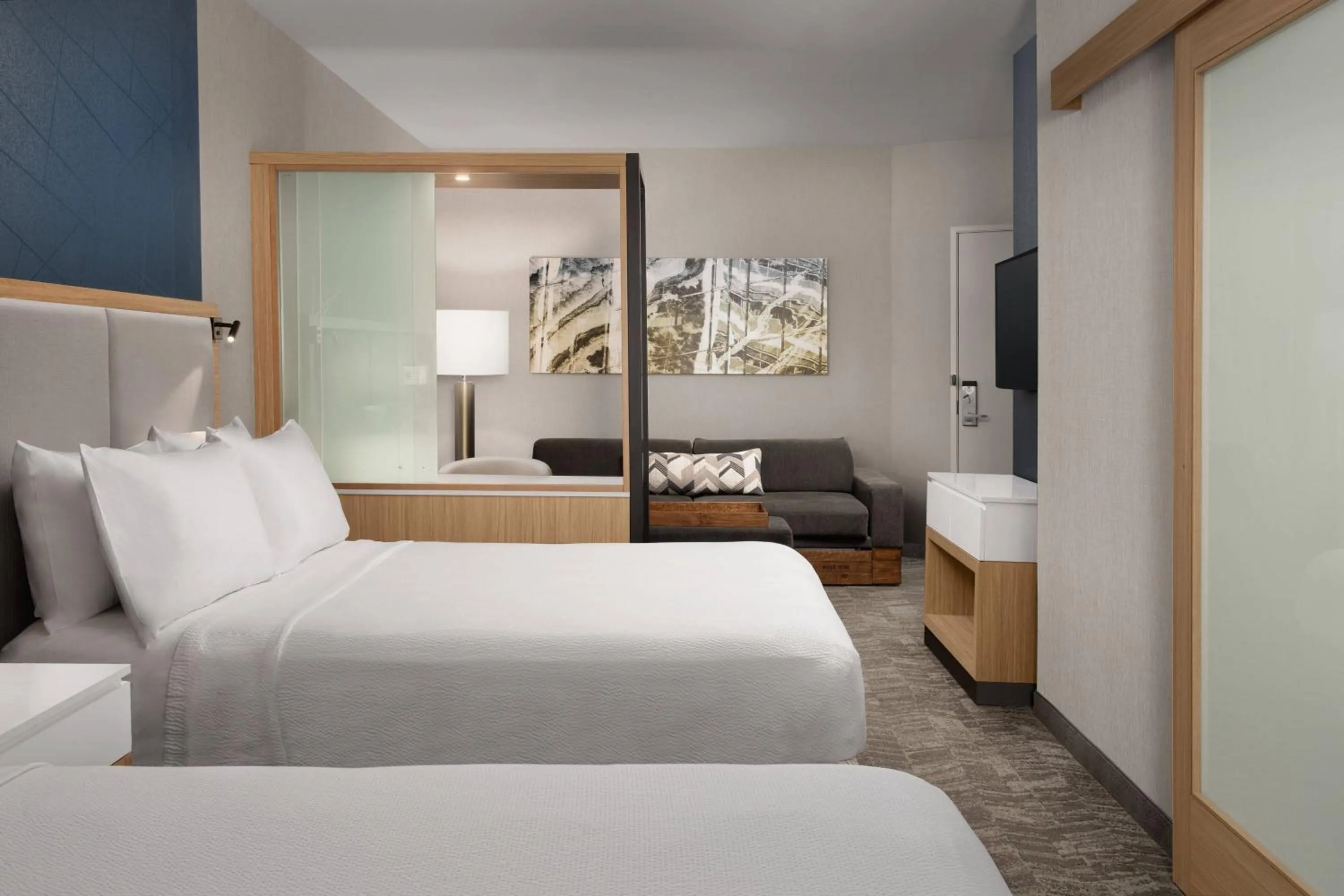 Bedroom, Bed in SpringHill Suites By Marriott Charleston Airport & Convention Center