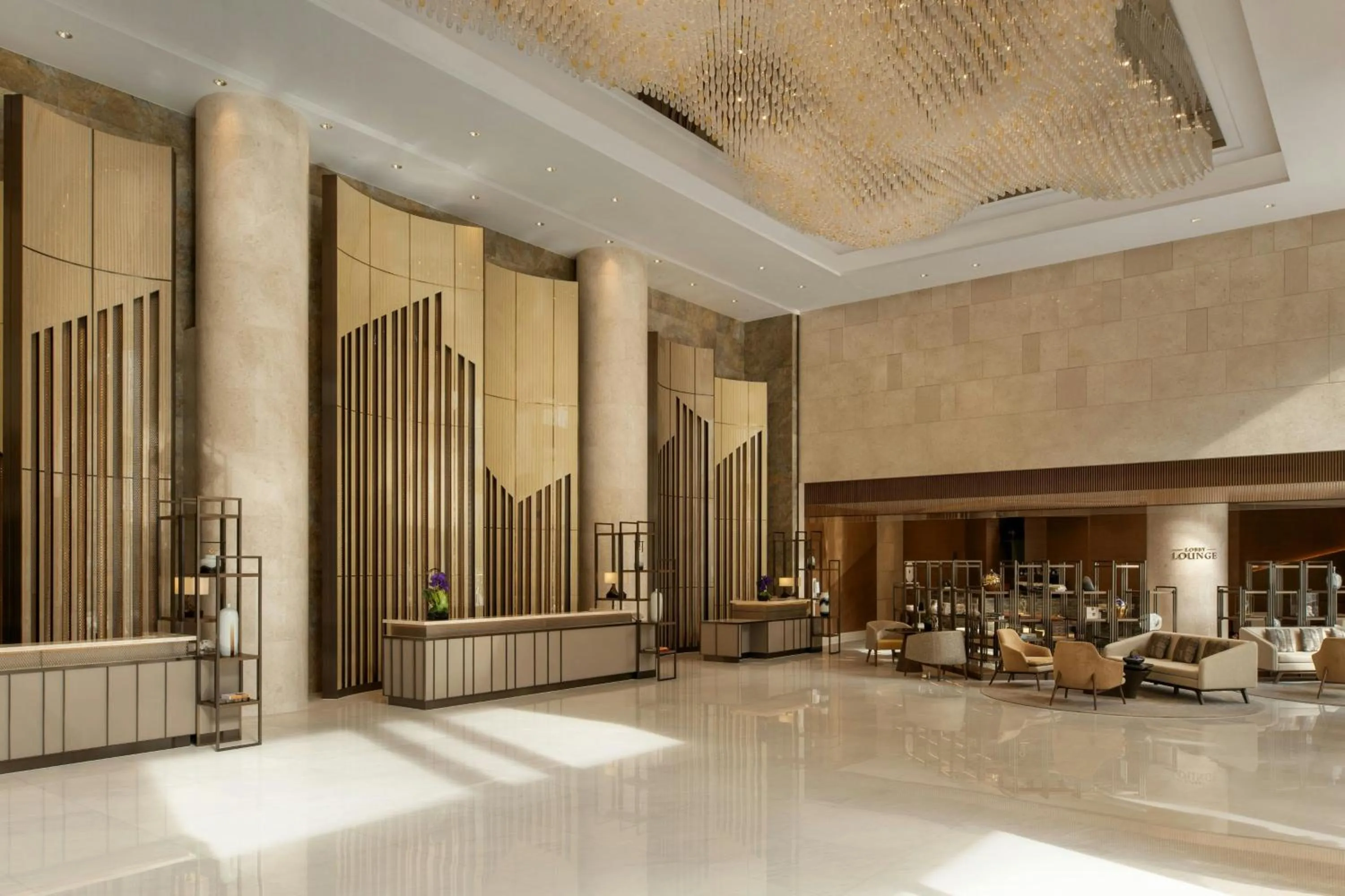 Lobby or reception in Sheraton Hong Kong Tung Chung Hotel