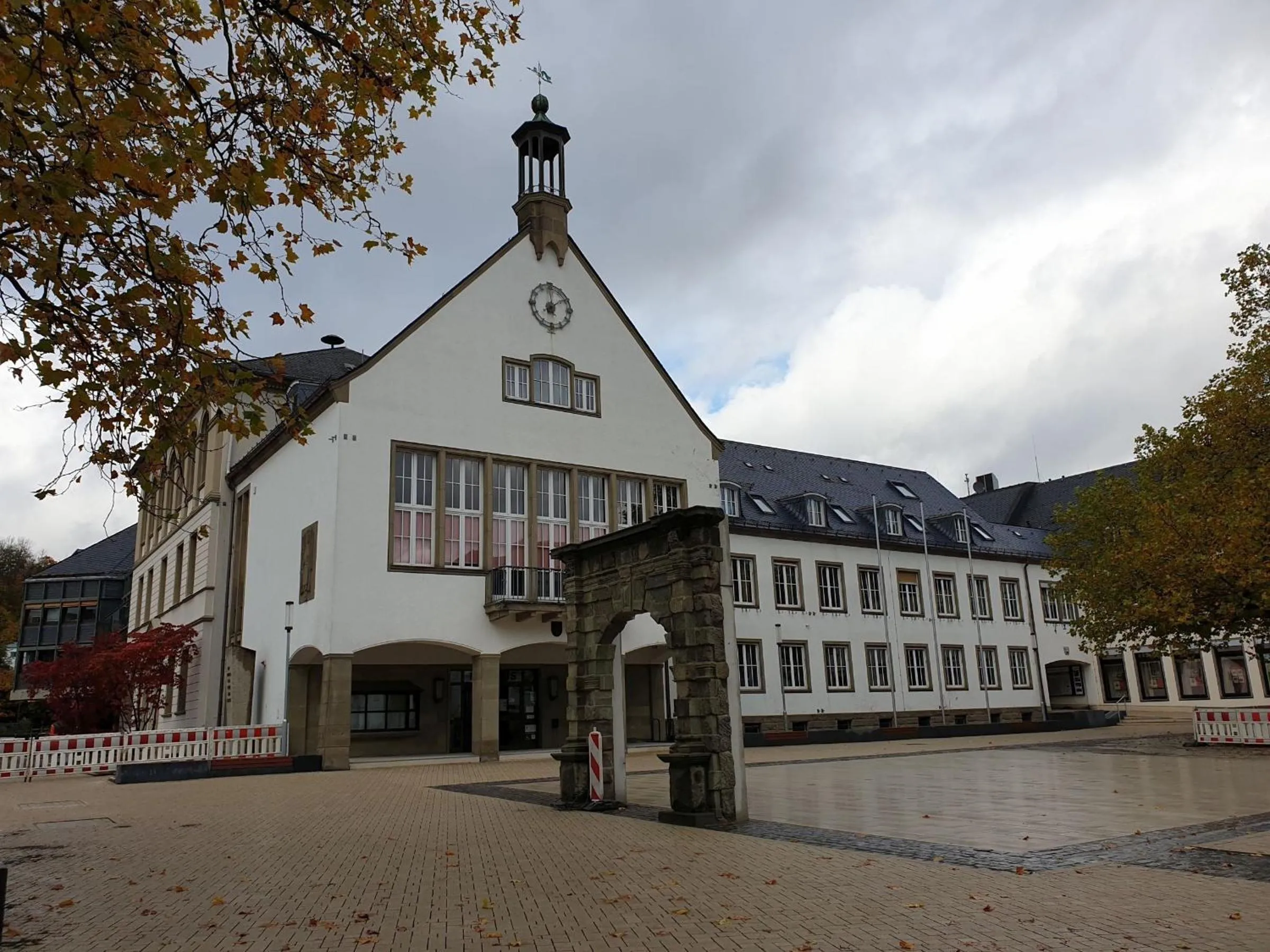 Property building in Ferienwohnung Wicker