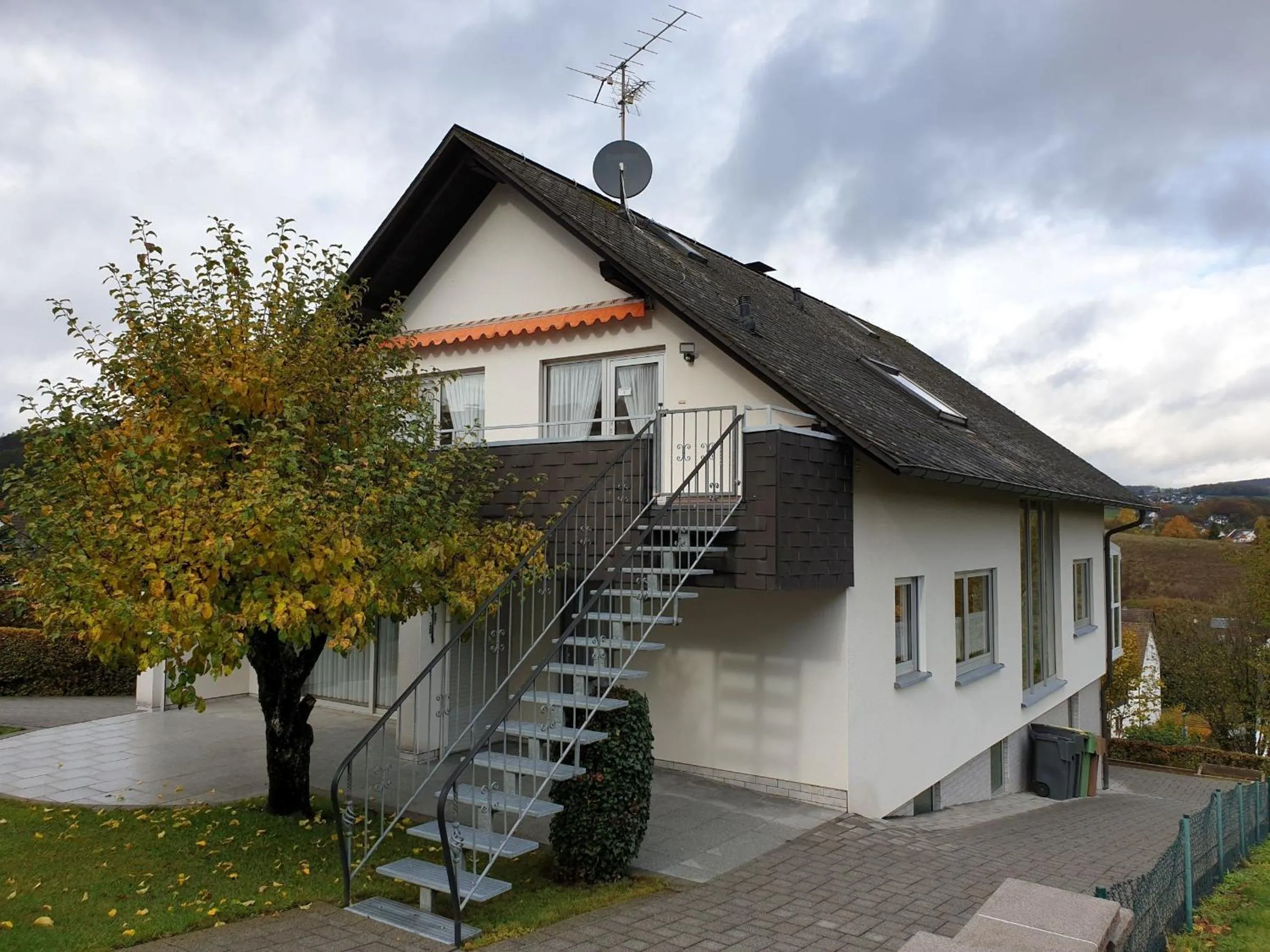 Property building in Ferienwohnung Wicker