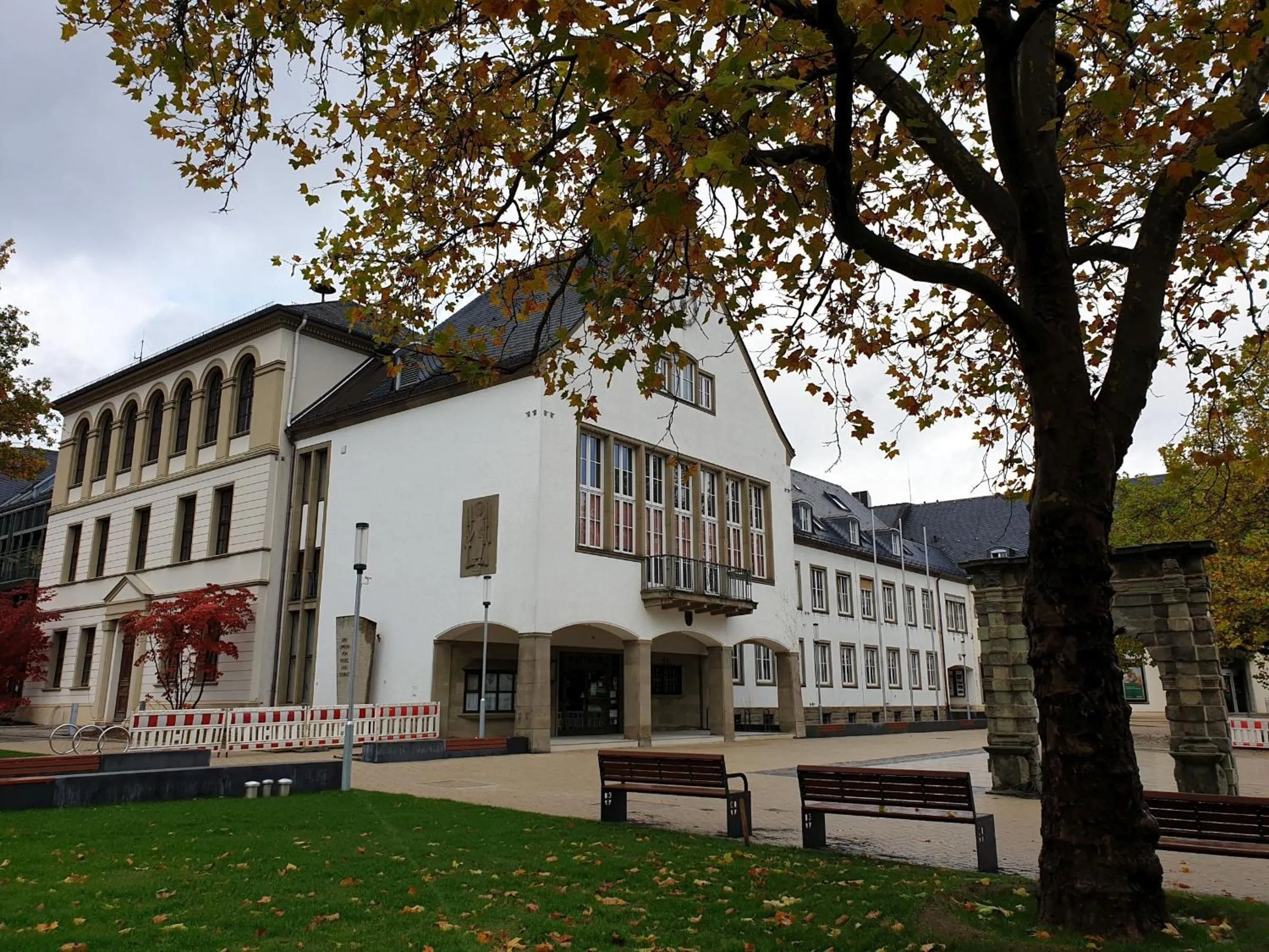 Property building in Ferienwohnung Wicker