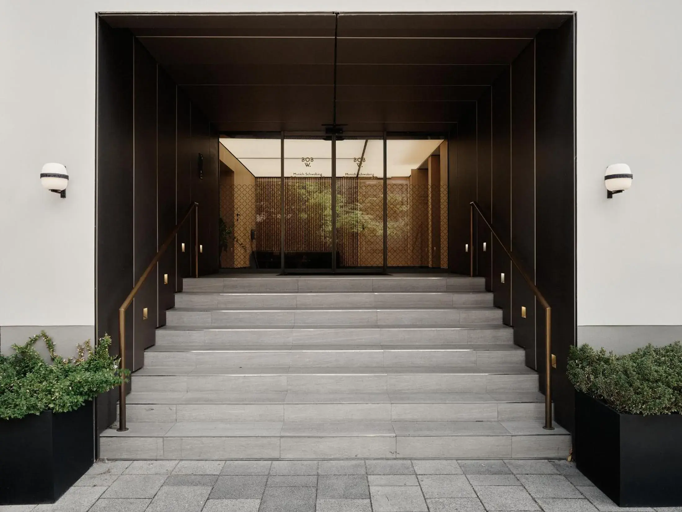 Facade/entrance in Bob W Munich Schwabing Facade/entrance in Bob W Munich Schwabing