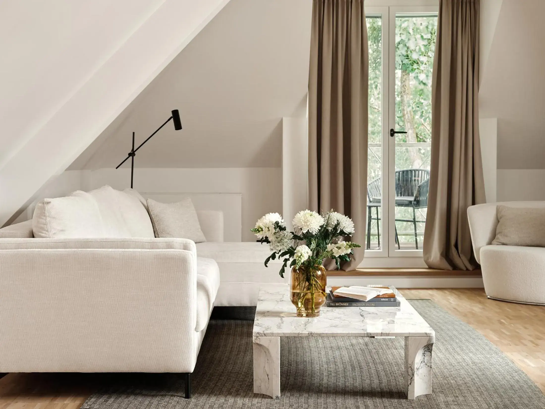 Living room in Bob W Munich Schwabing Living room in Bob W Munich Schwabing