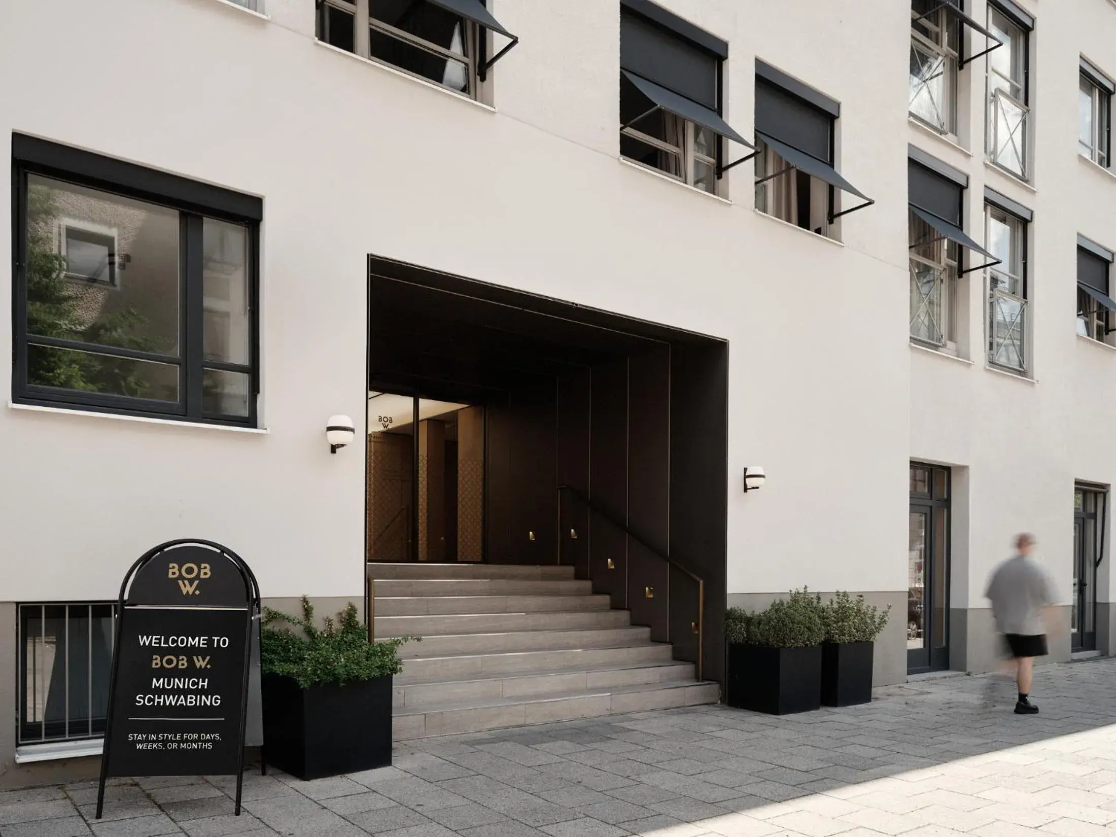 Property building in Bob W Munich Schwabing Property building in Bob W Munich Schwabing