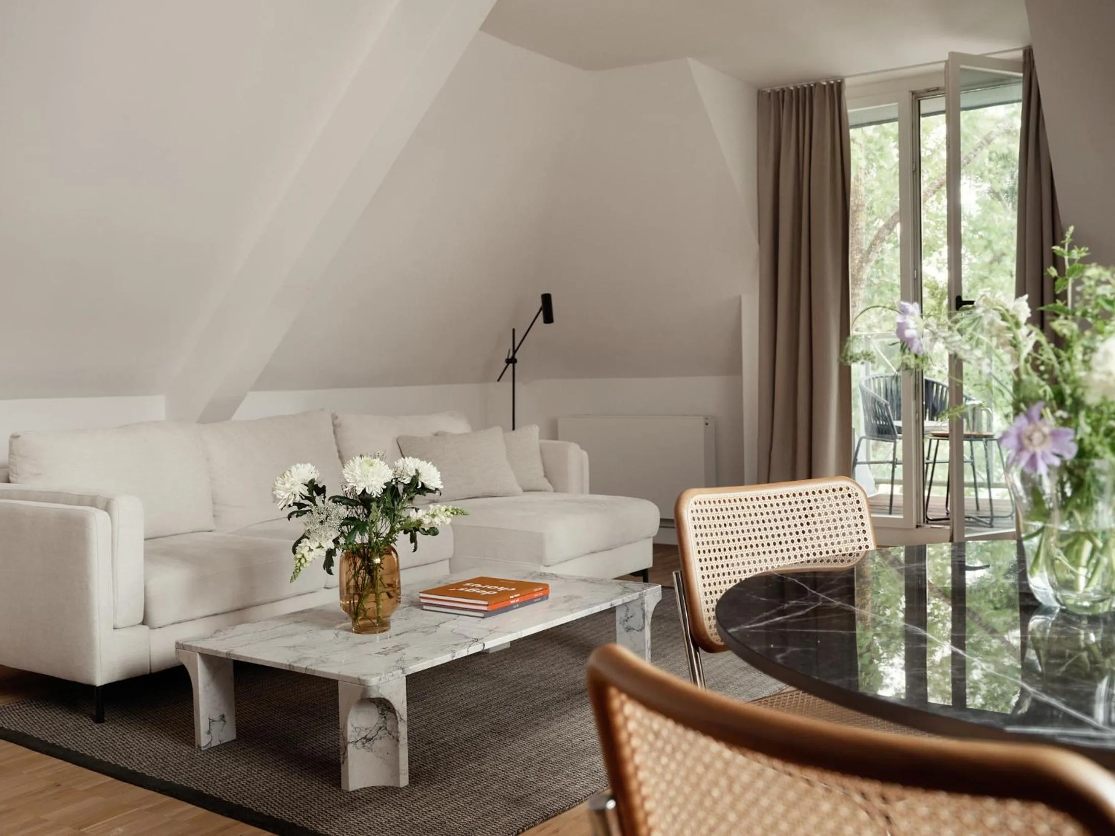 View (from property/room) in Bob W Munich Schwabing