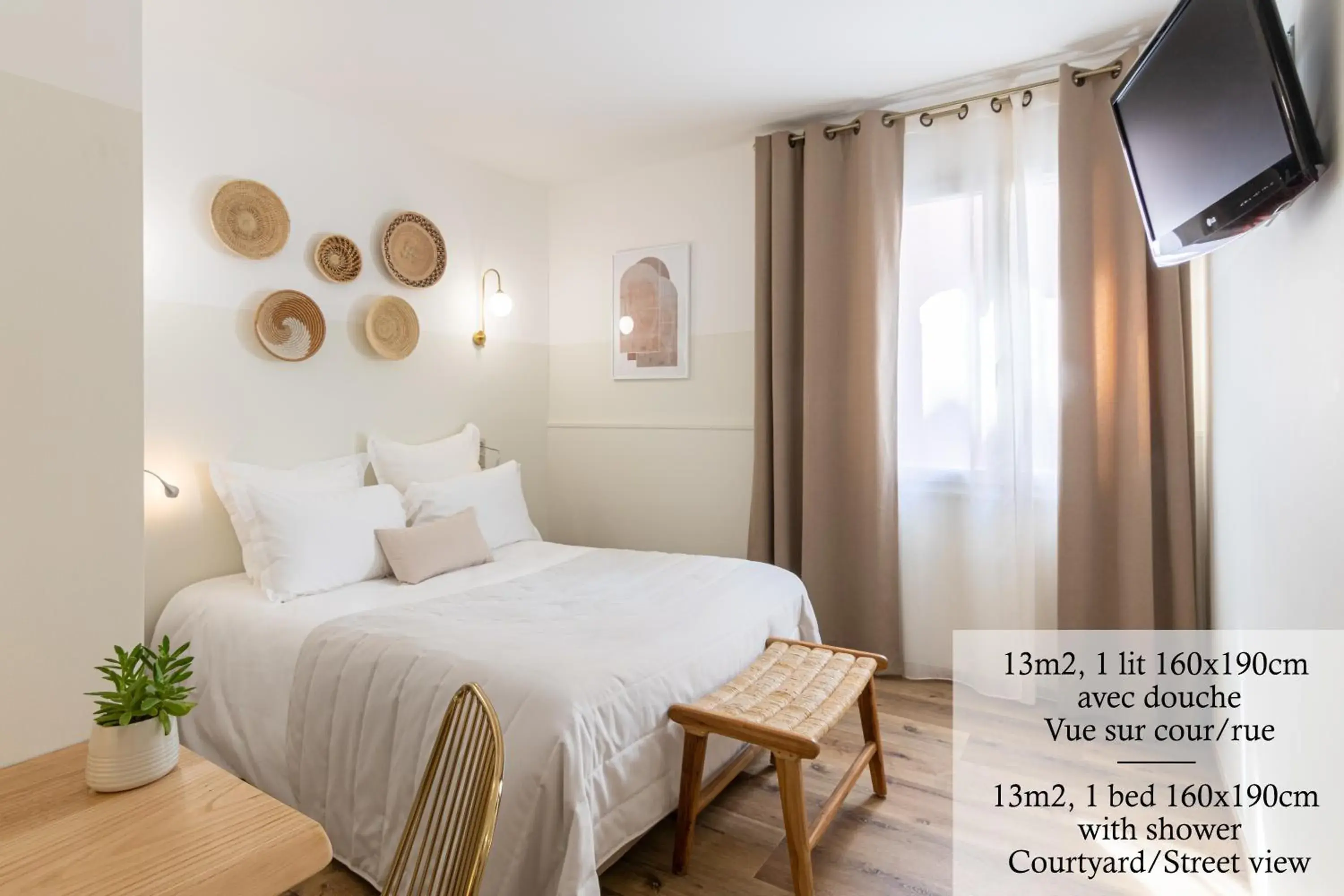 Standard Double Room - Ground Floor in Hôtel Flor Standard Double Room - Ground Floor in Hôtel Flor