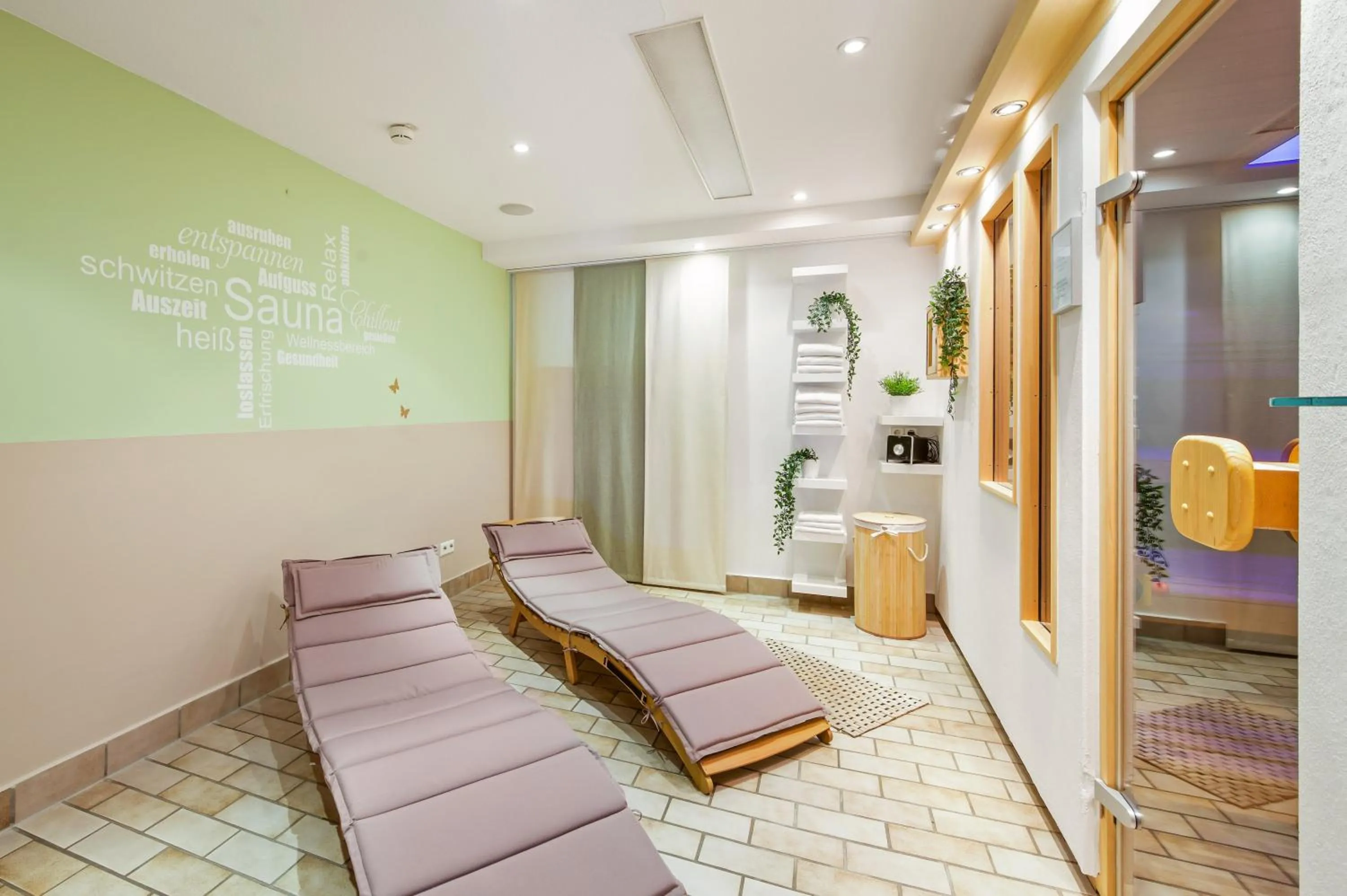 Sauna in Best Western Hotel Favorit