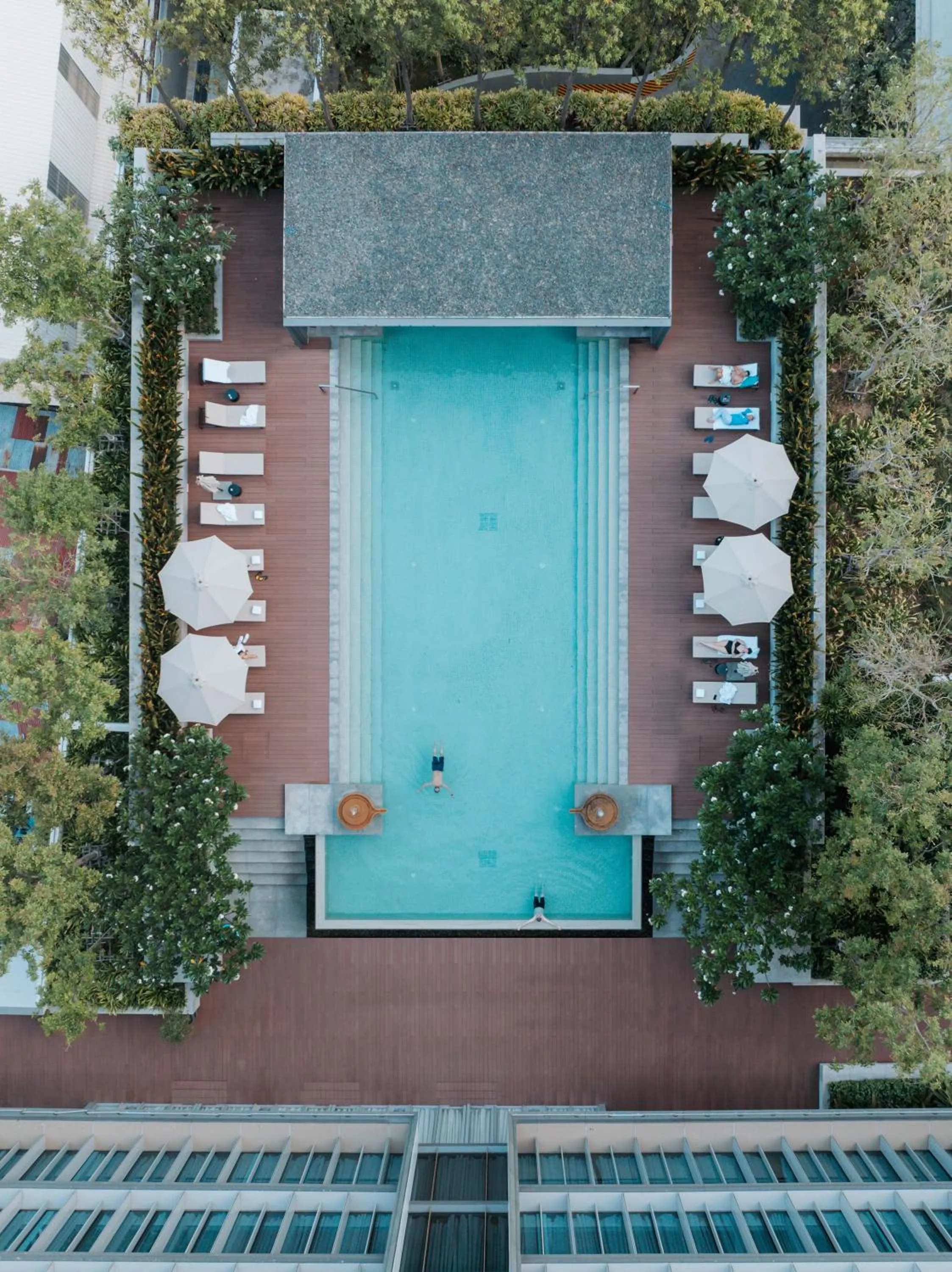 Swimming pool in Hyatt Regency Phnom Penh
