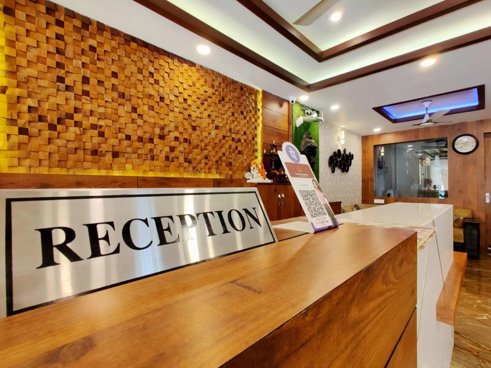 Lobby or reception in Hotel Divine Residency