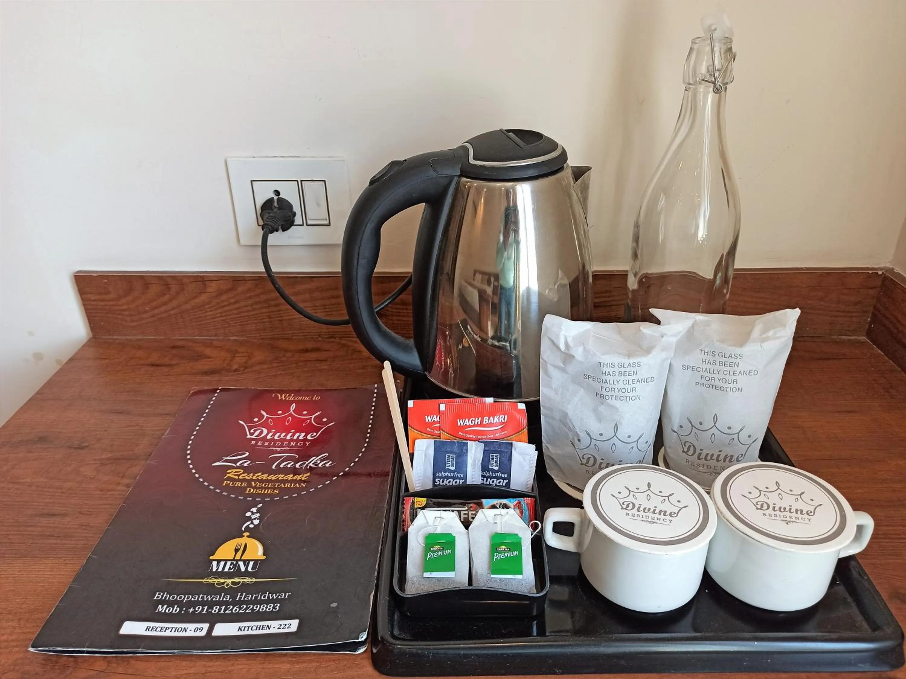 room service in Hotel Divine Residency