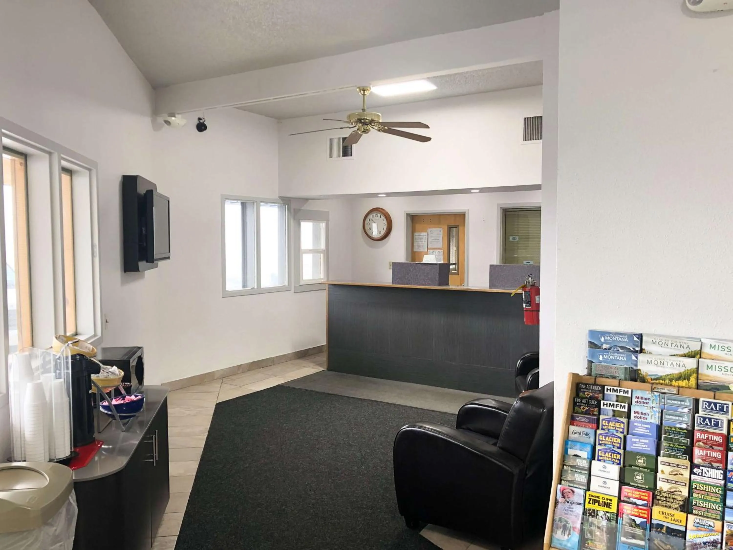 Lobby or reception in Motel 6 Missoula, Mt - Wye - Travel Plaza