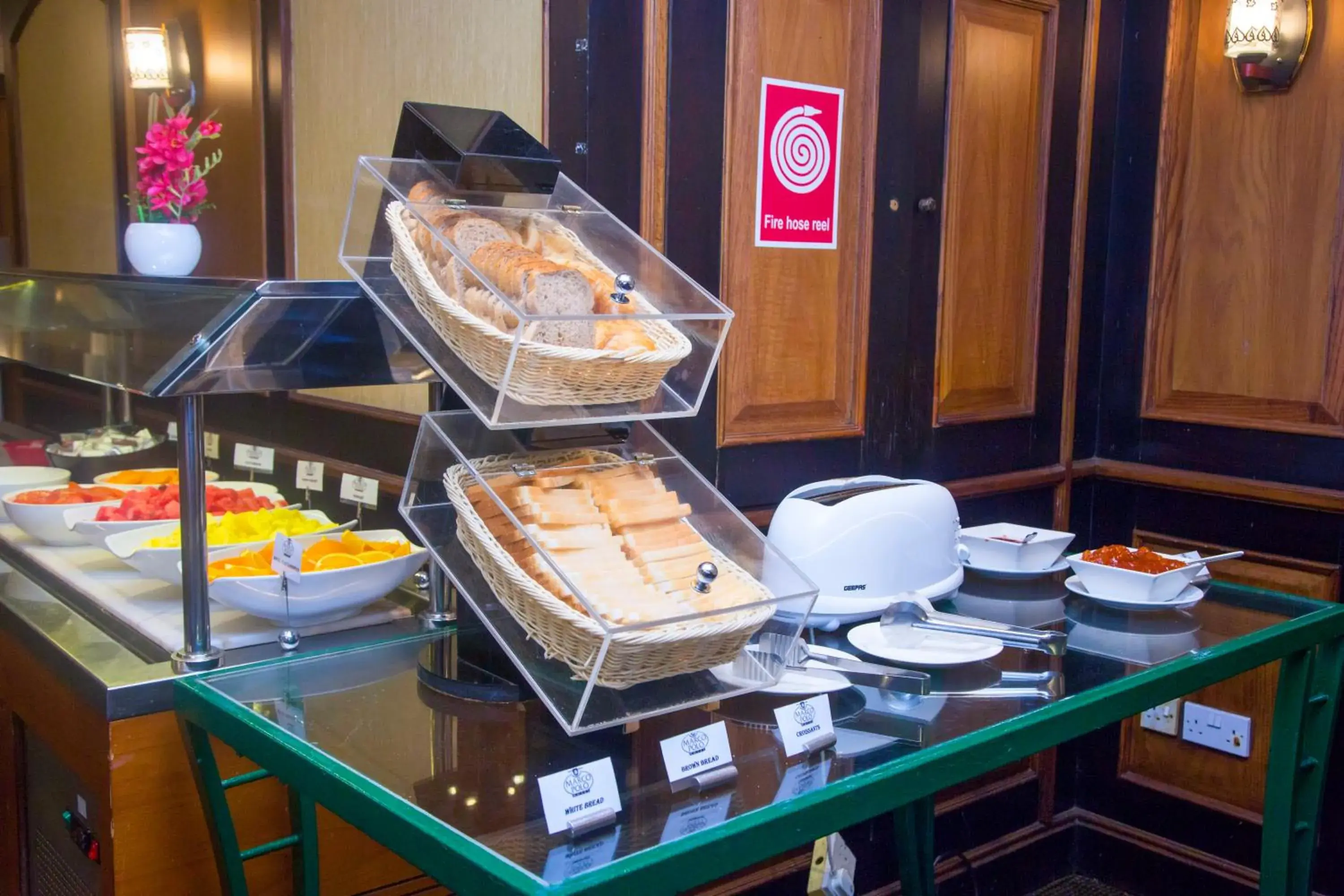 Buffet breakfast in Marco Polo Hotel Buffet breakfast in Marco Polo Hotel