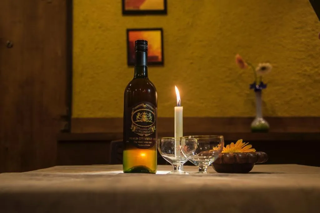 Drinks in Stone shelter