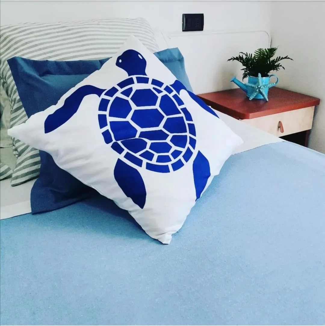 Bed in hotel colibri