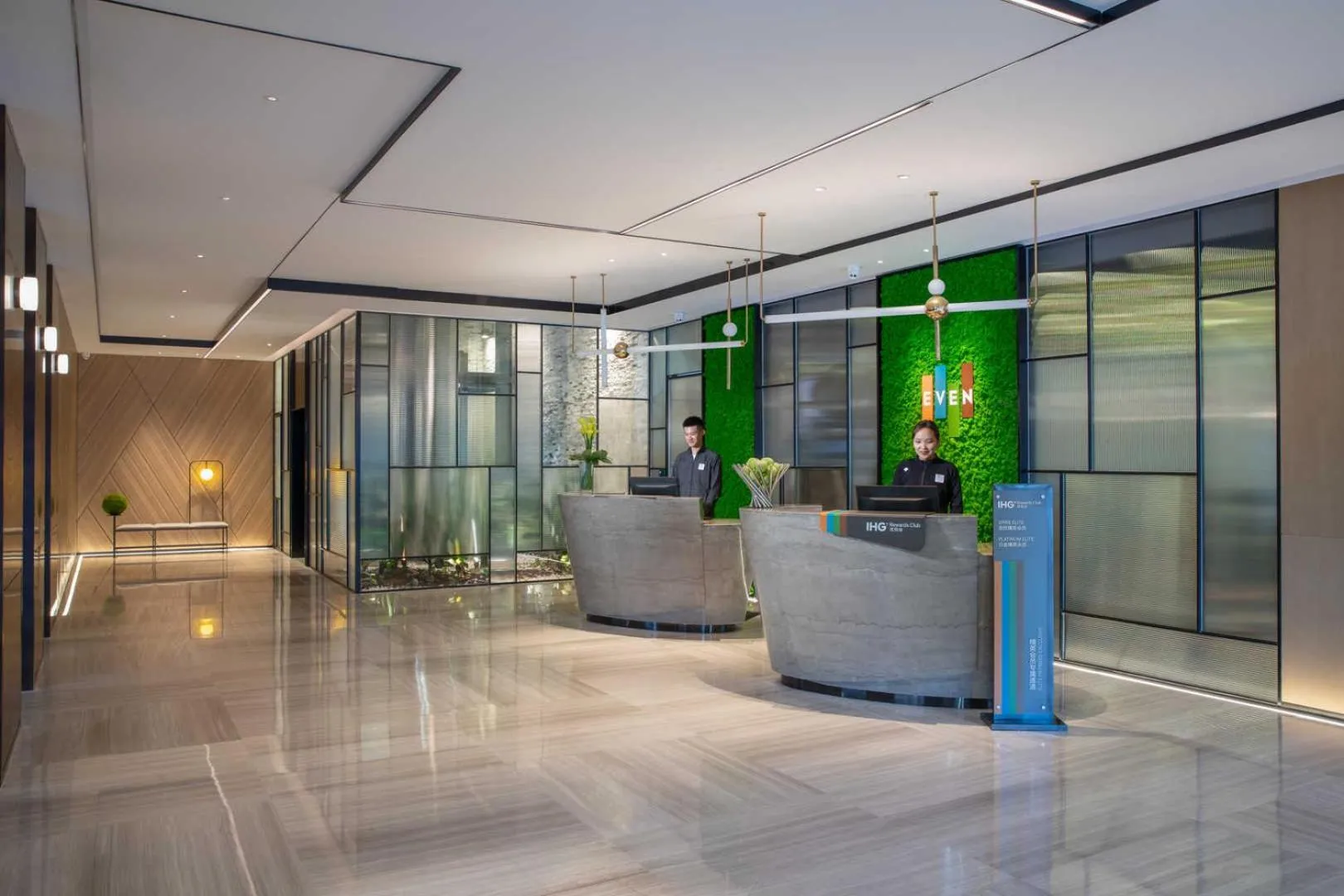 Lobby or reception in EVEN Hotel Shenzhen Nanshan by IHG