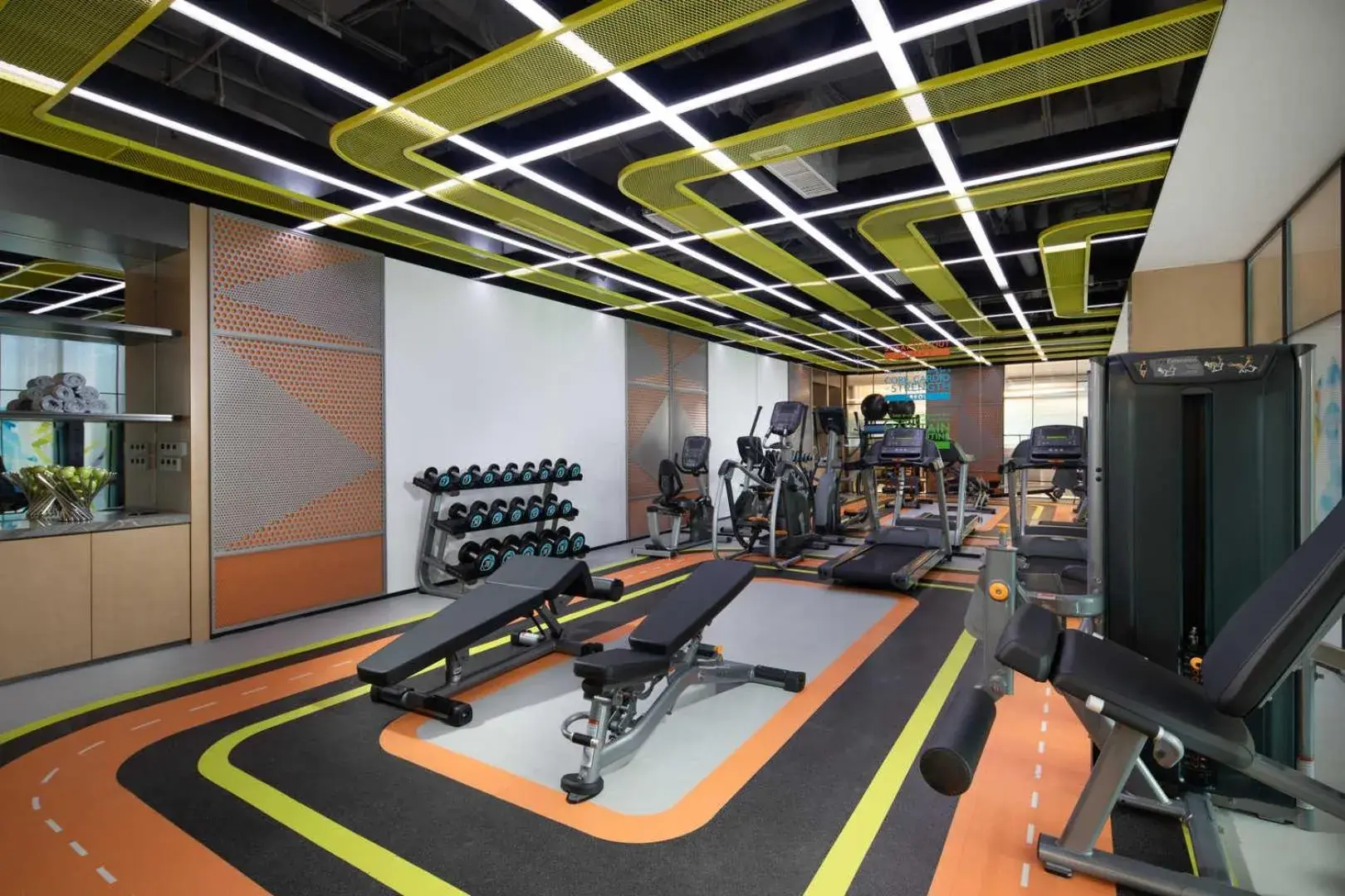 Fitness centre/facilities in EVEN Hotel Shenzhen Nanshan by IHG Fitness centre/facilities in EVEN Hotel Shenzhen Nanshan by IHG