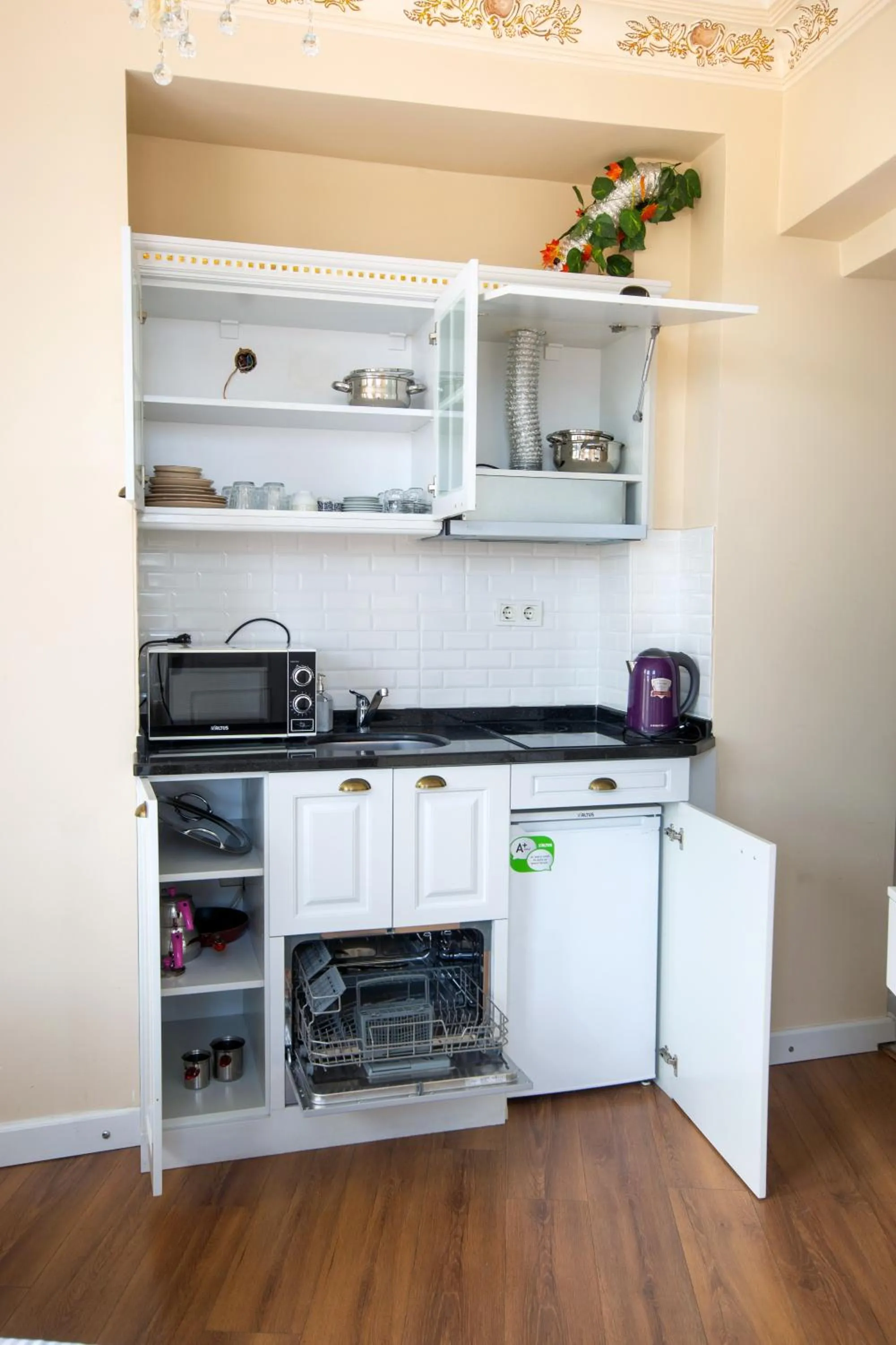 Kitchen or kitchenette in IQ Hotel Galatasaray