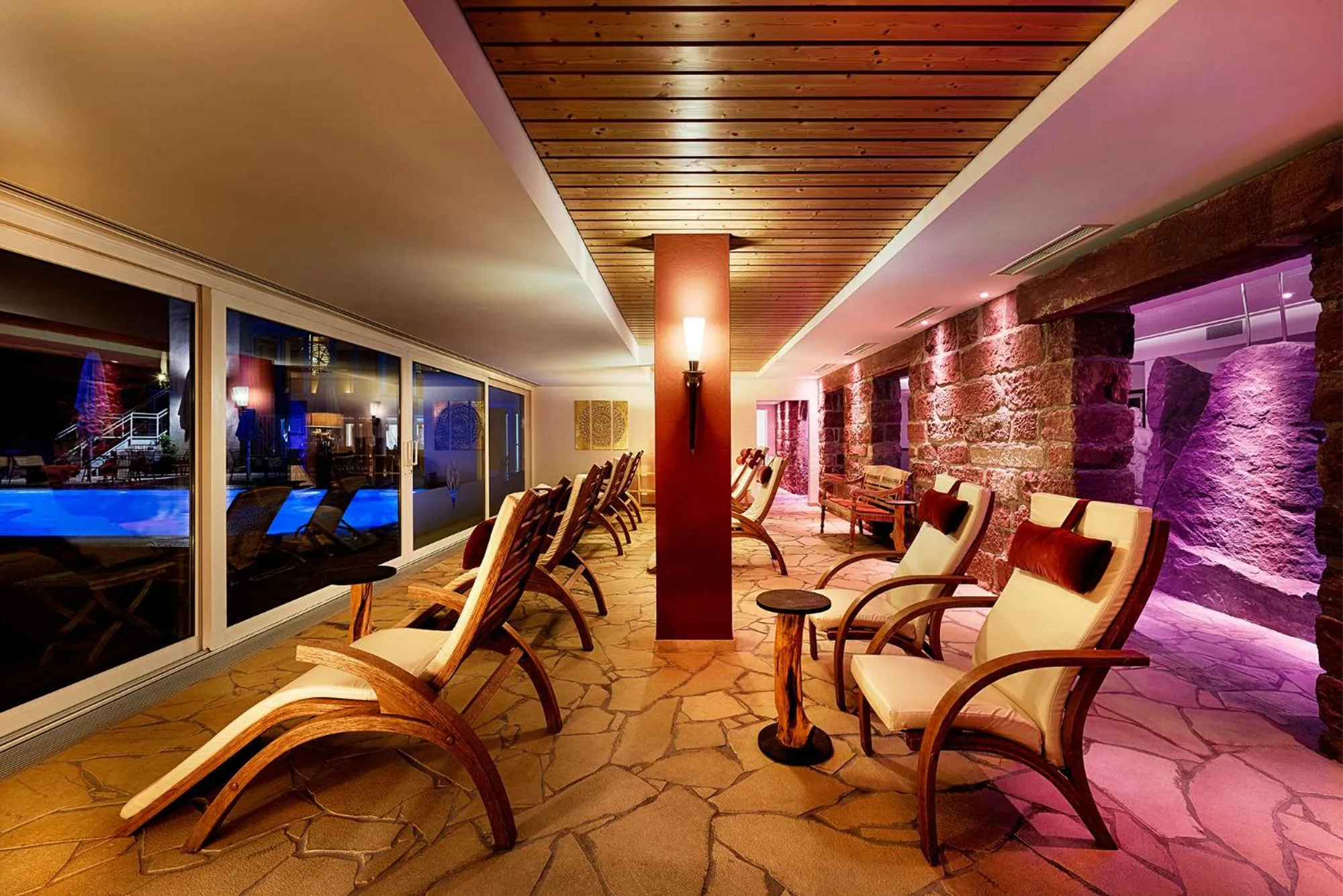 Spa and wellness centre/facilities in Hotel Kronelamm im Schwarzwald