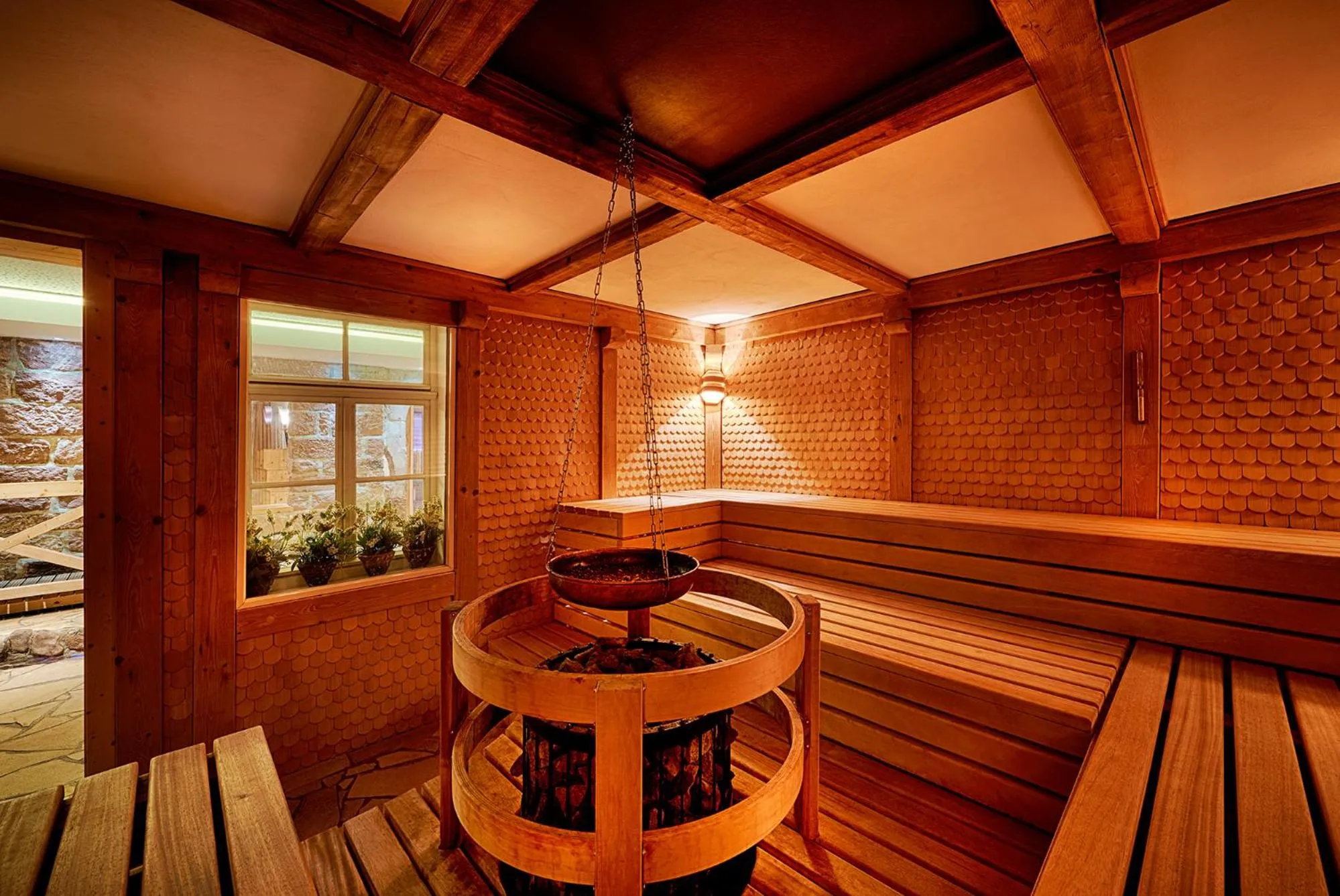 Sauna in Hotel Kronelamm im Schwarzwald
