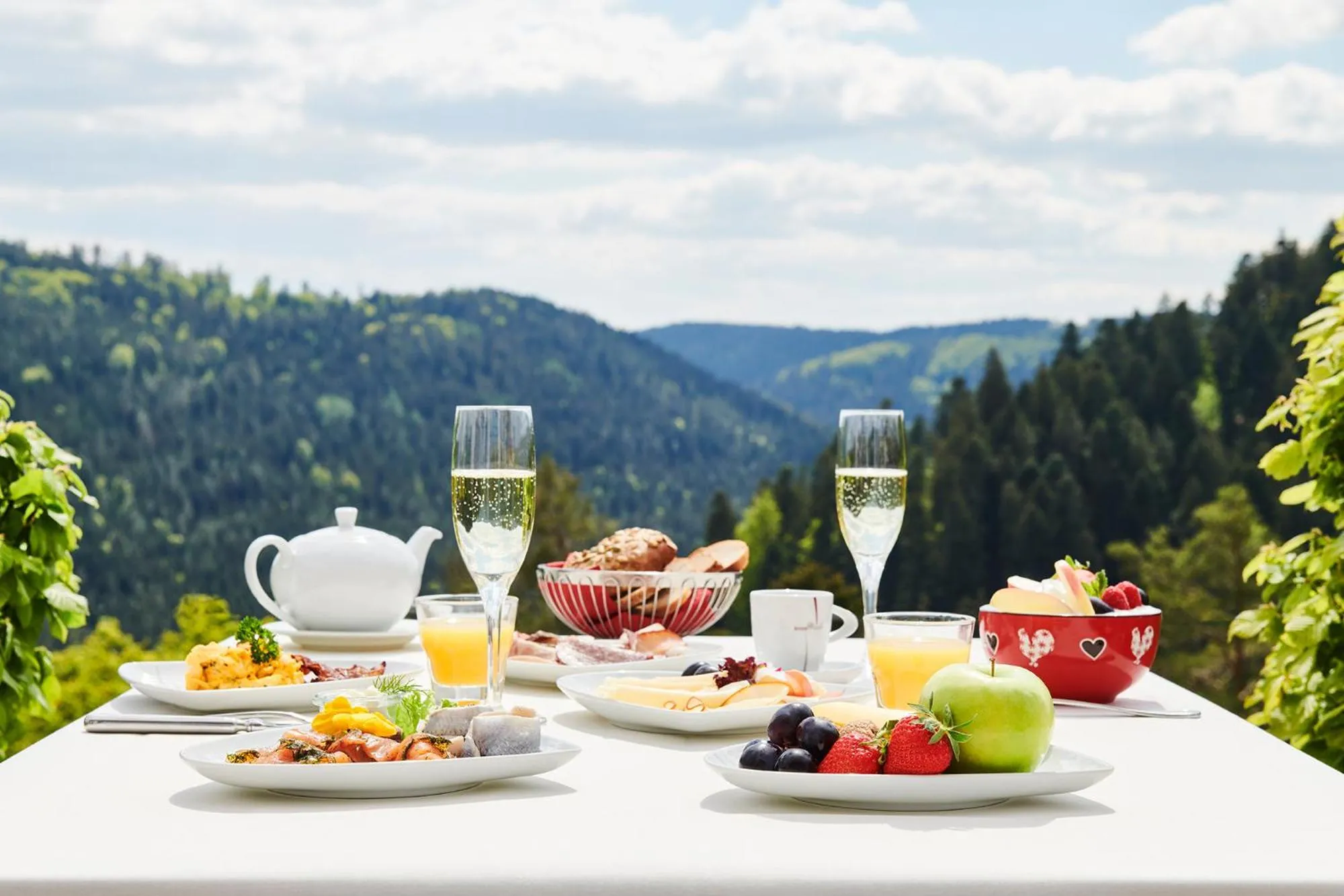 Food and drinks in Hotel Kronelamm im Schwarzwald