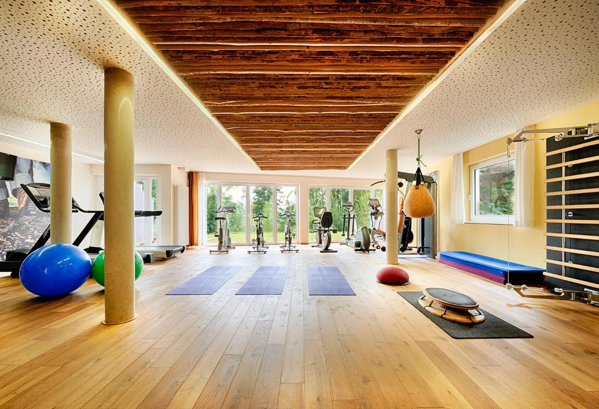 Fitness centre/facilities in Hotel Kronelamm im Schwarzwald