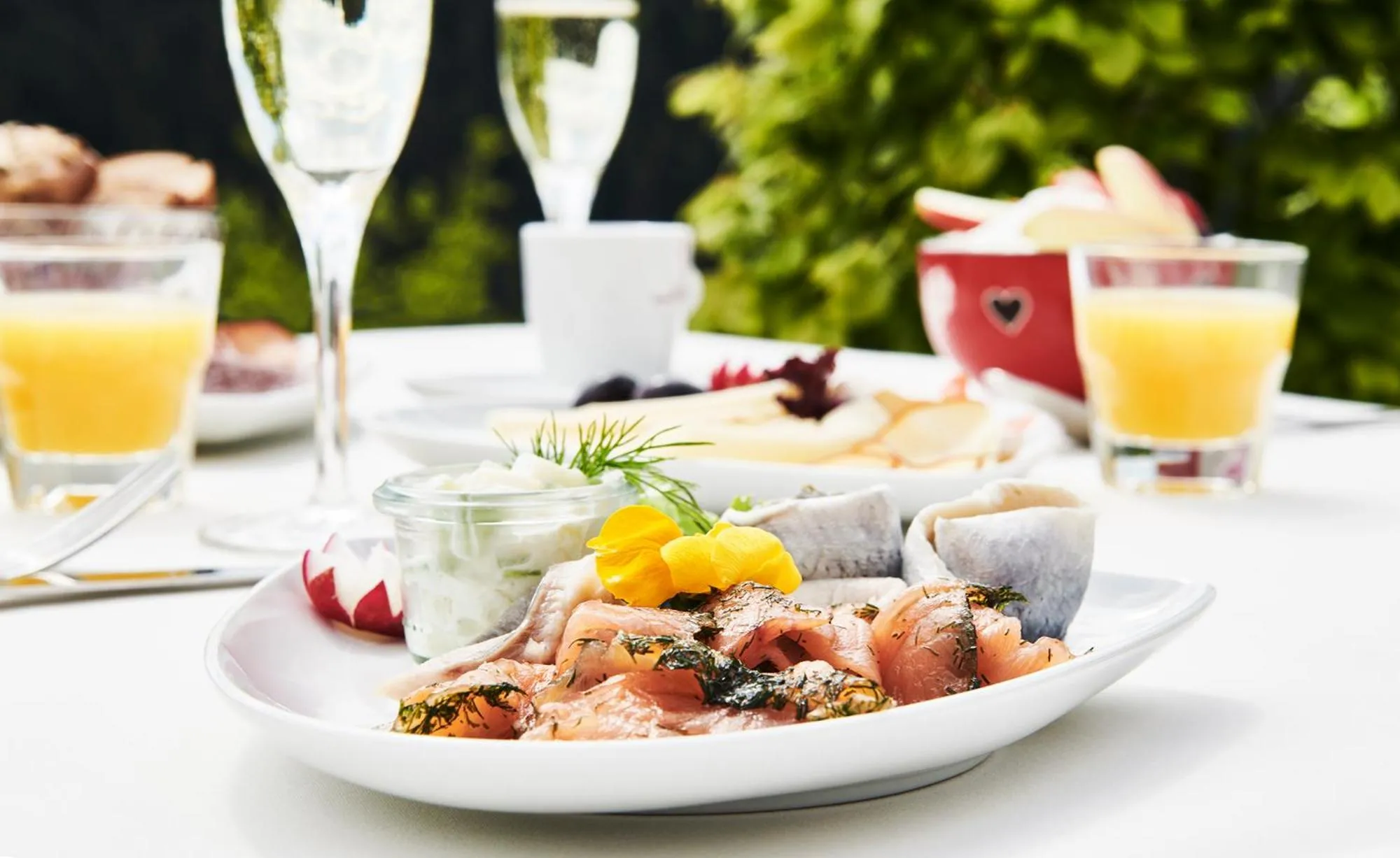 Food and drinks in Hotel Kronelamm im Schwarzwald