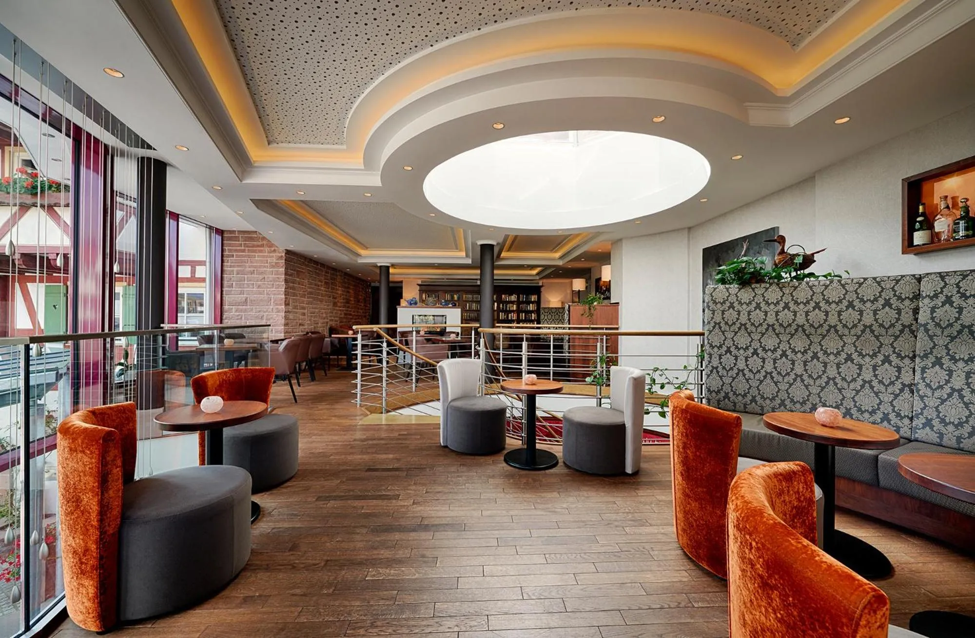 Lounge or bar in Hotel Kronelamm im Schwarzwald