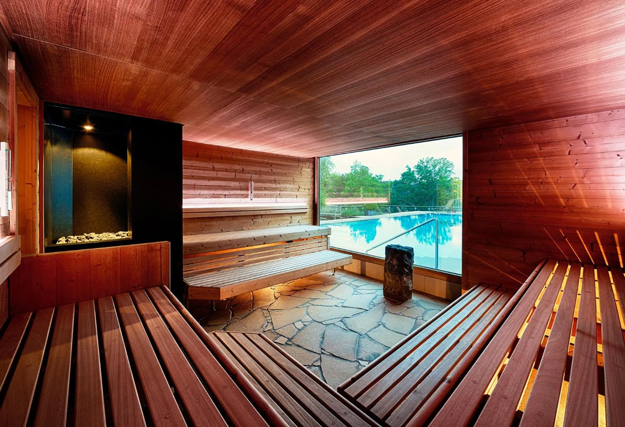 Sauna in Hotel Kronelamm im Schwarzwald