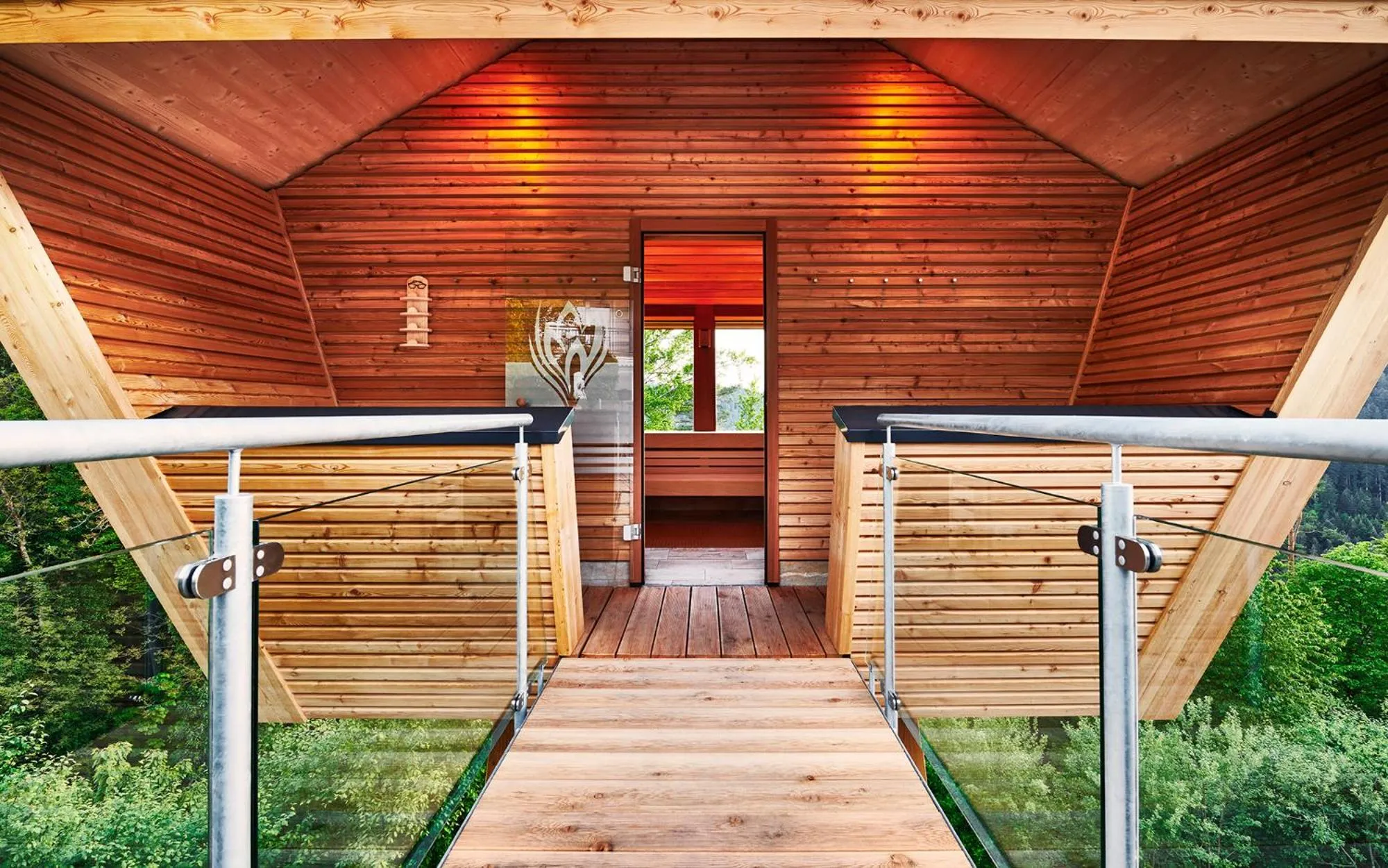 Sauna in Hotel Kronelamm im Schwarzwald