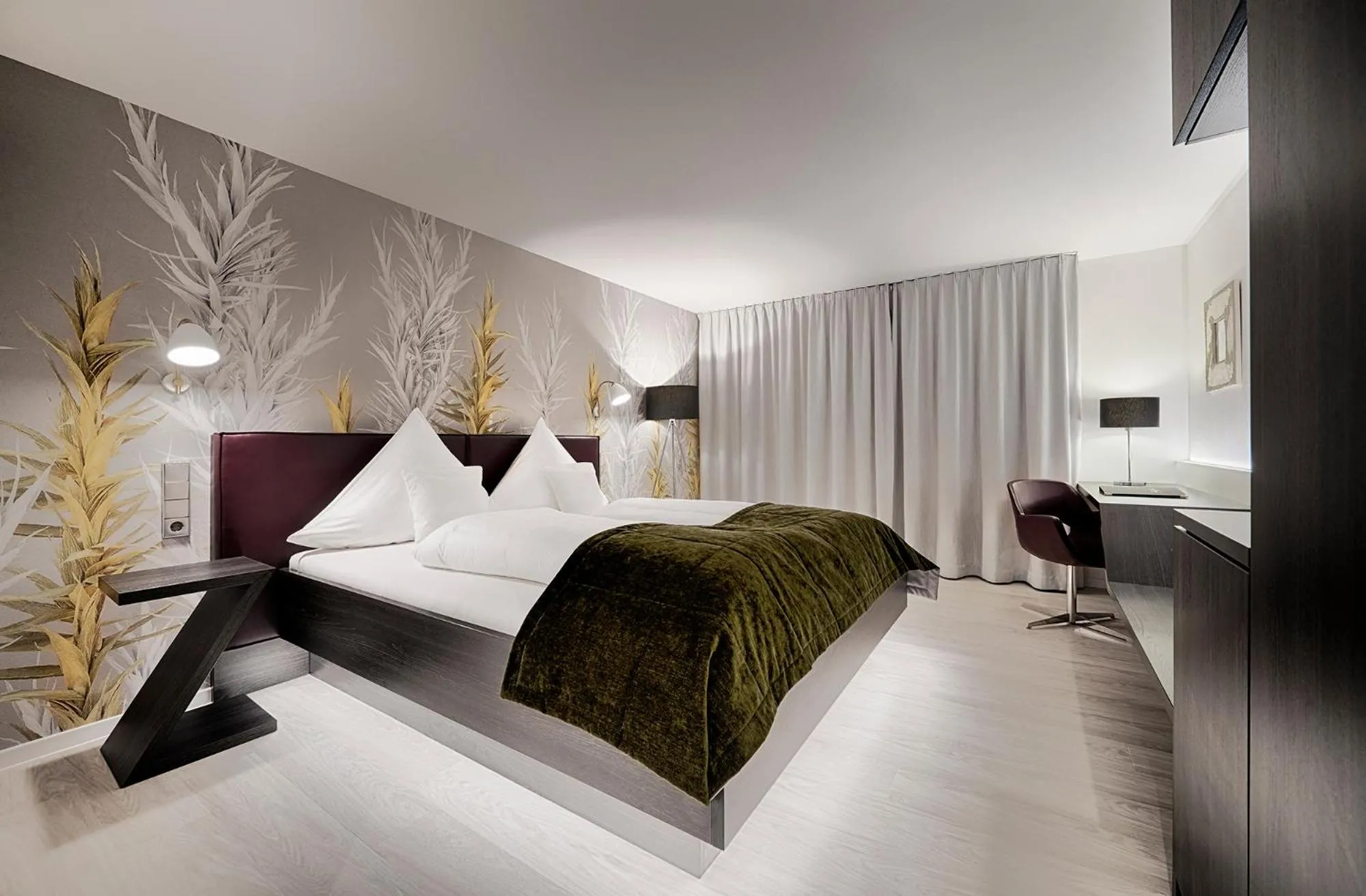 Photo of the whole room, Bed in Hotel Kronelamm im Schwarzwald