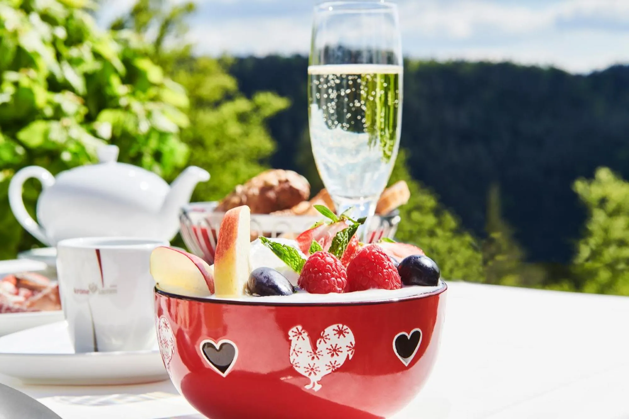 Food and drinks in Hotel Kronelamm im Schwarzwald