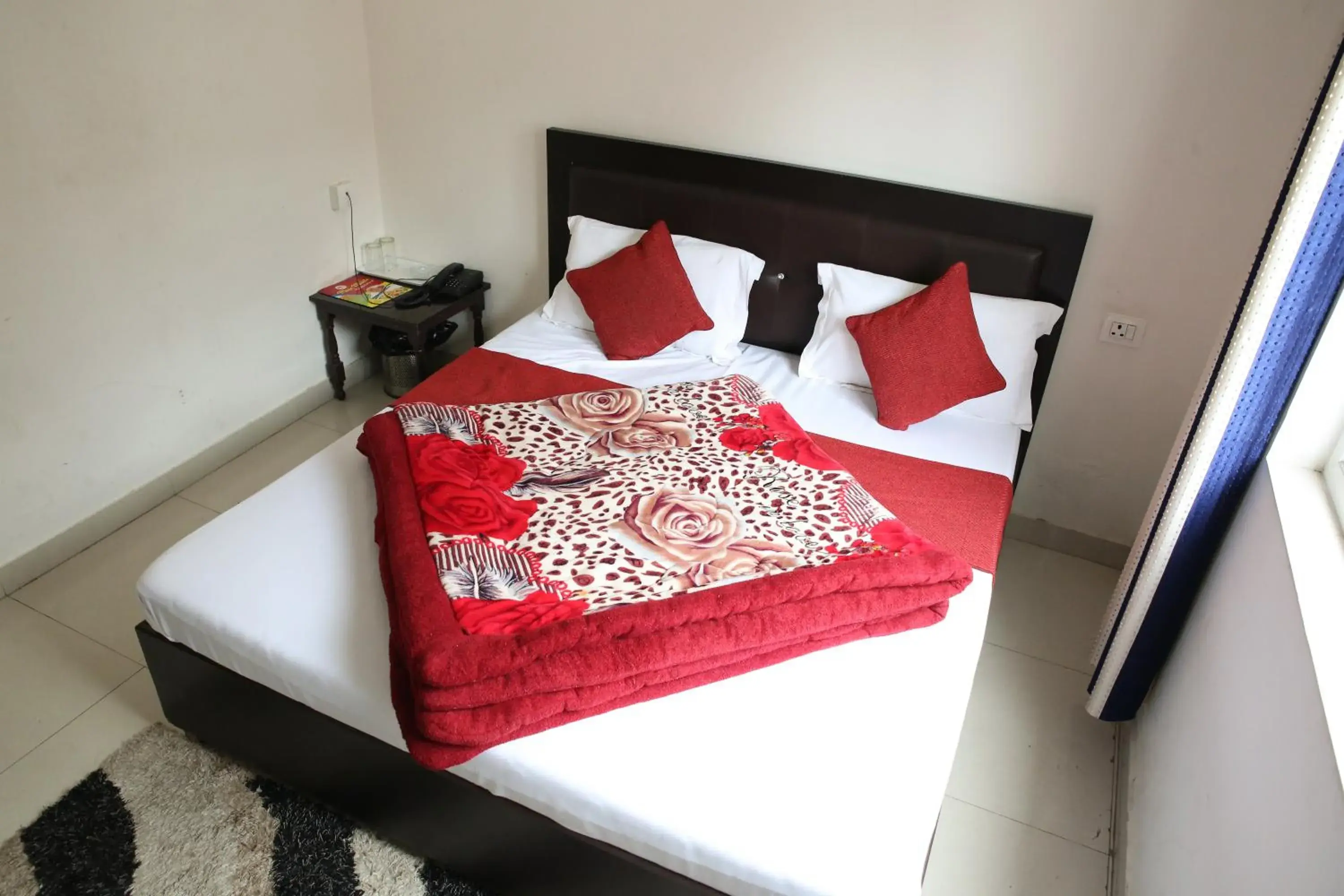 Bed in HOTEL SATYA Bed in HOTEL SATYA