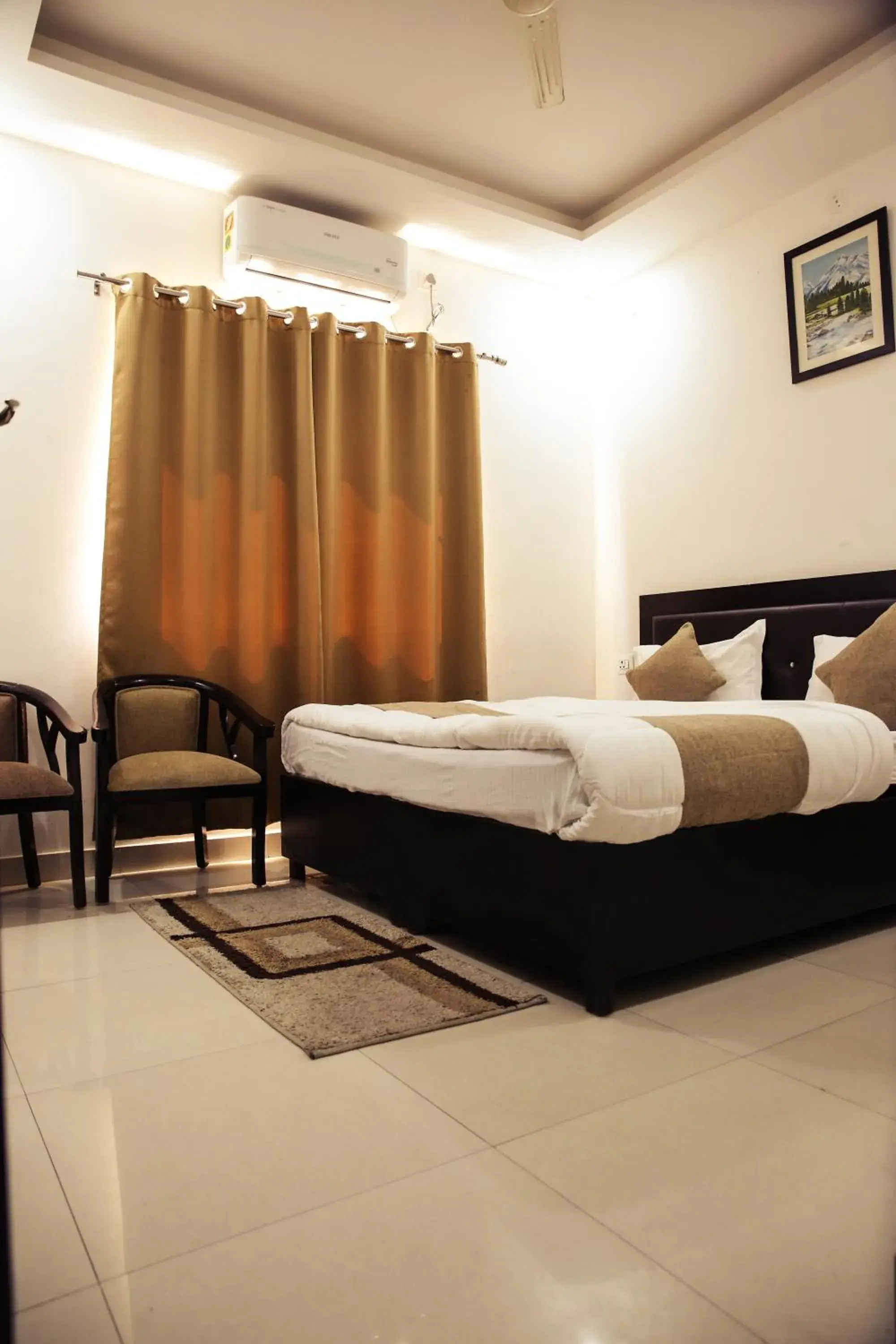 Bed in HOTEL SATYA Bed in HOTEL SATYA