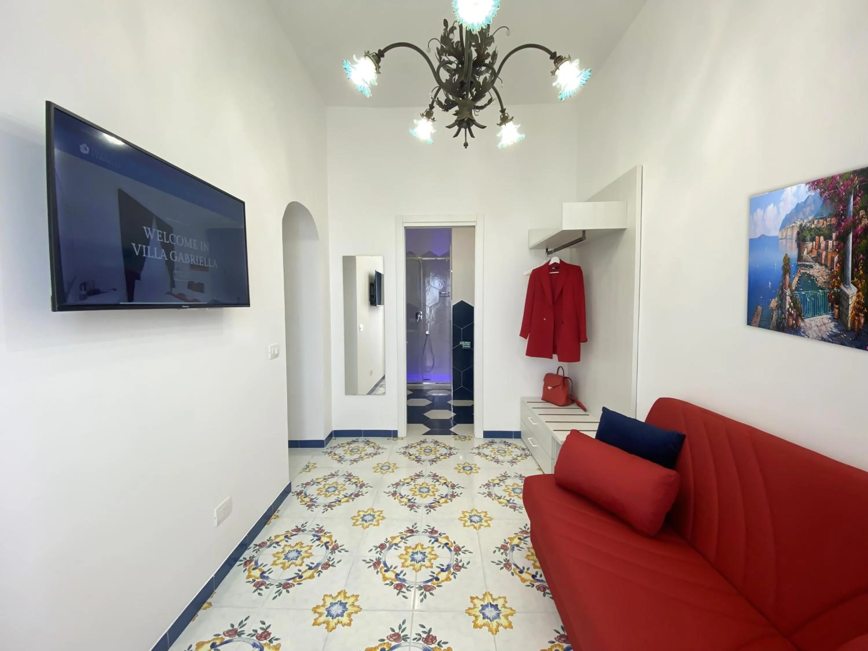 Living room in Villa Gabriella - Rooms & Breakfast